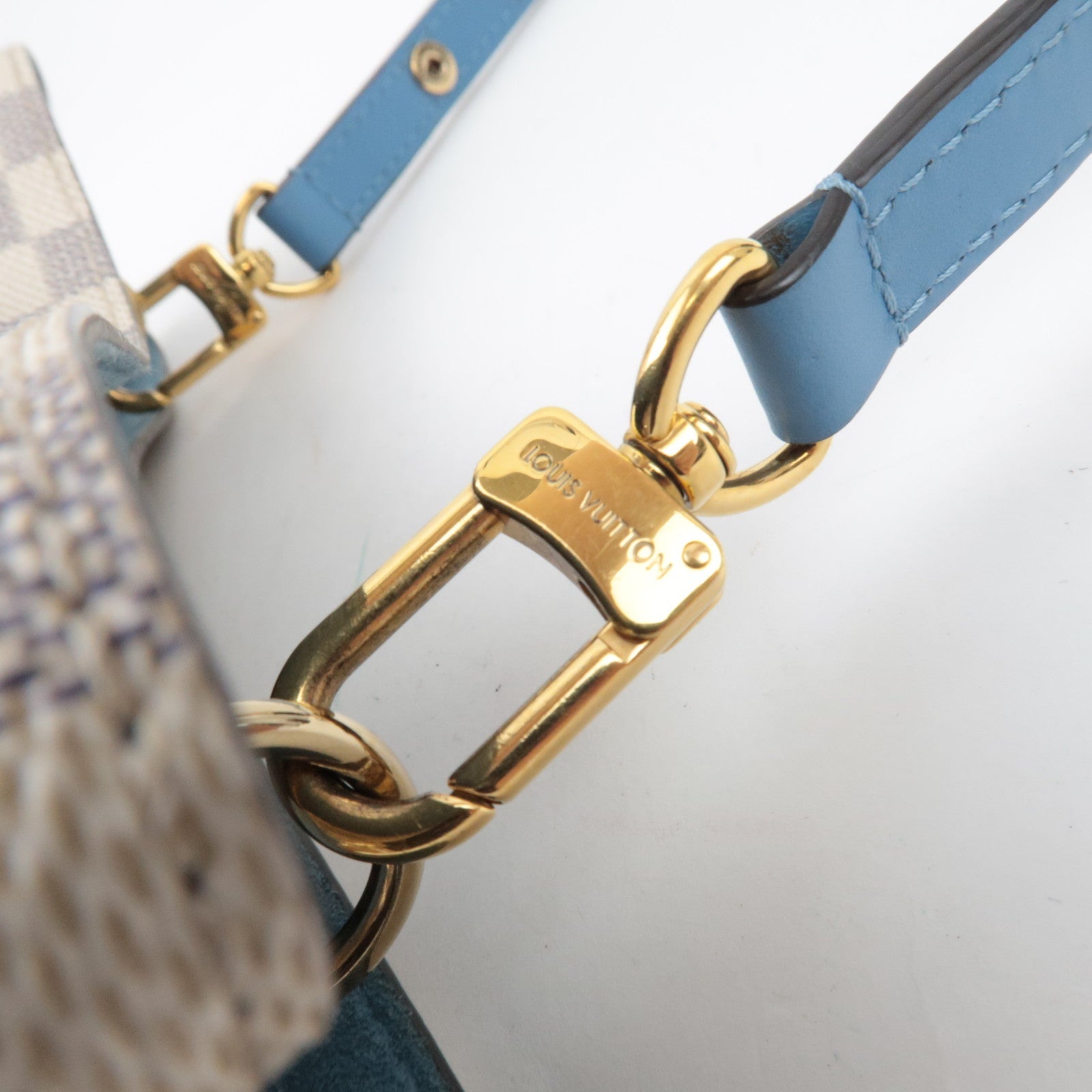 Louis Vuitton Damier Azur Neo Noe Shoulder bag Blue N40153 SP1159 *Dust Bag, Strap