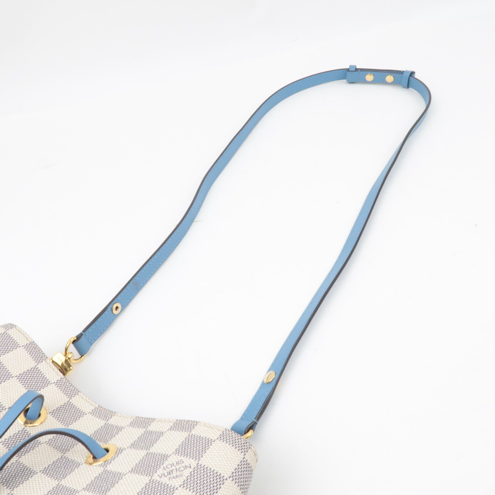 Louis Vuitton Damier Azur Neo Noe Shoulder bag Blue N40153 SP1159 *Dust Bag, Strap