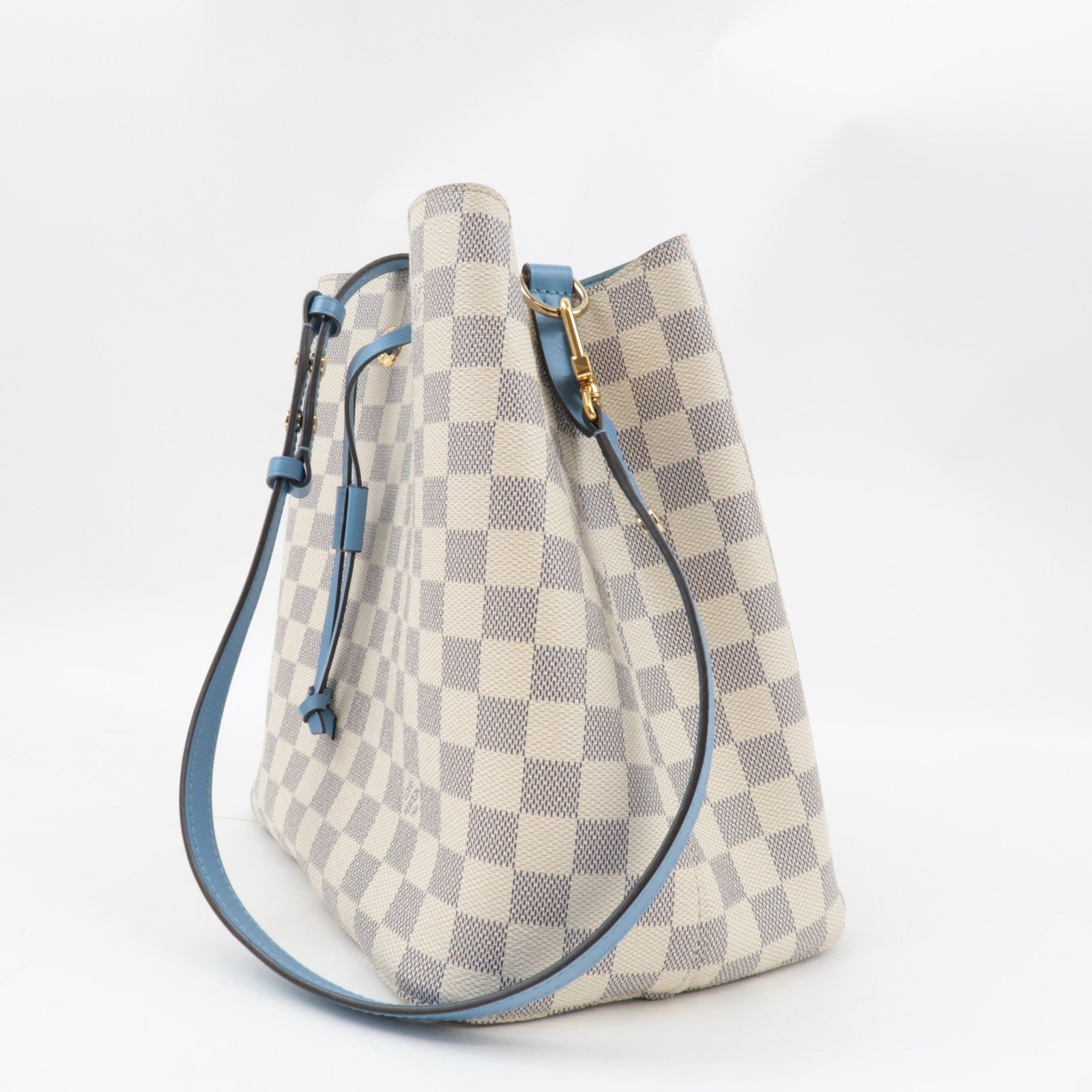 Louis Vuitton Damier Azur Neo Noe Shoulder bag Blue N40153 SP1159 *Dust Bag, Strap