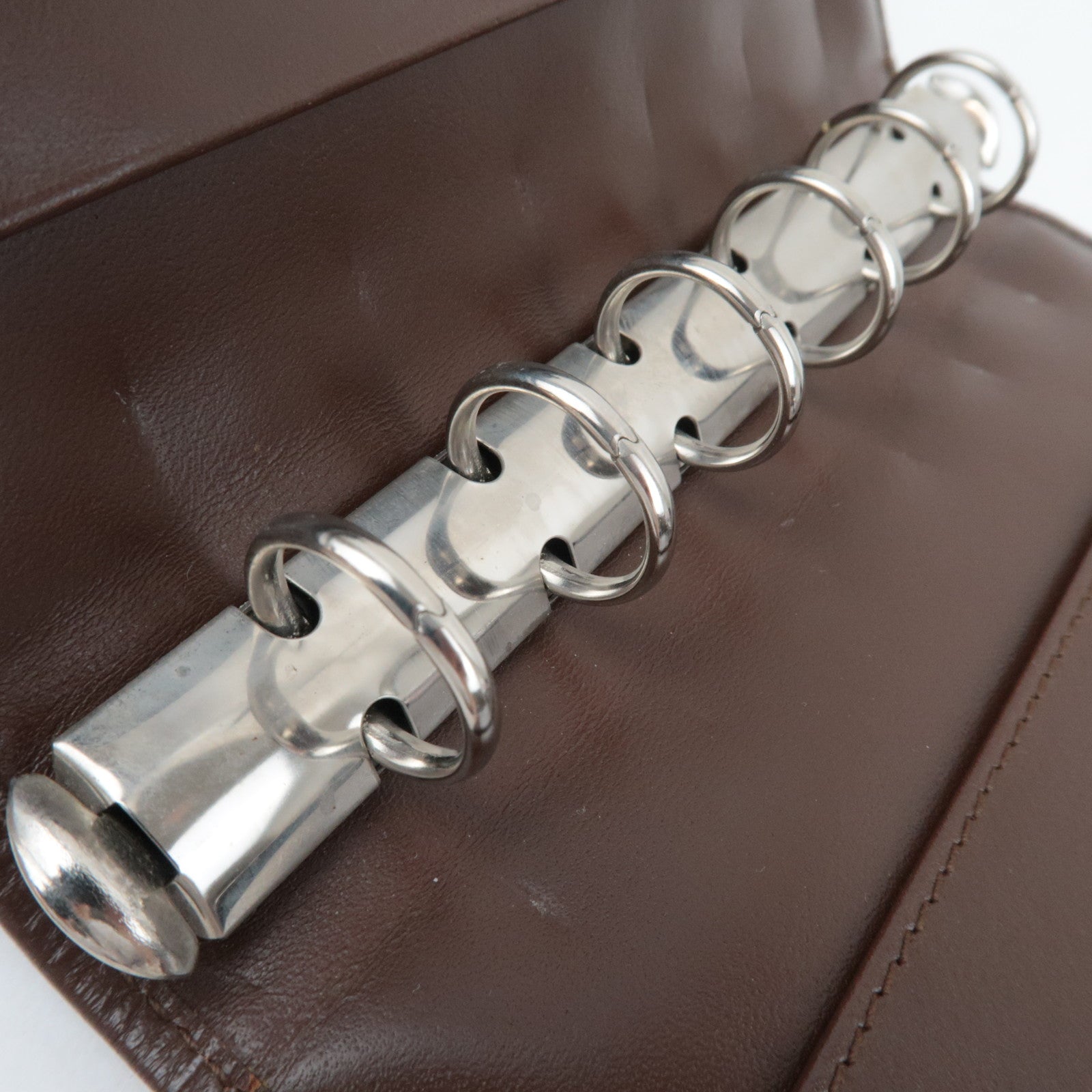 GUCCI Jackie Plananer Cover GG Canvas Leather Beige Brown 031.1147