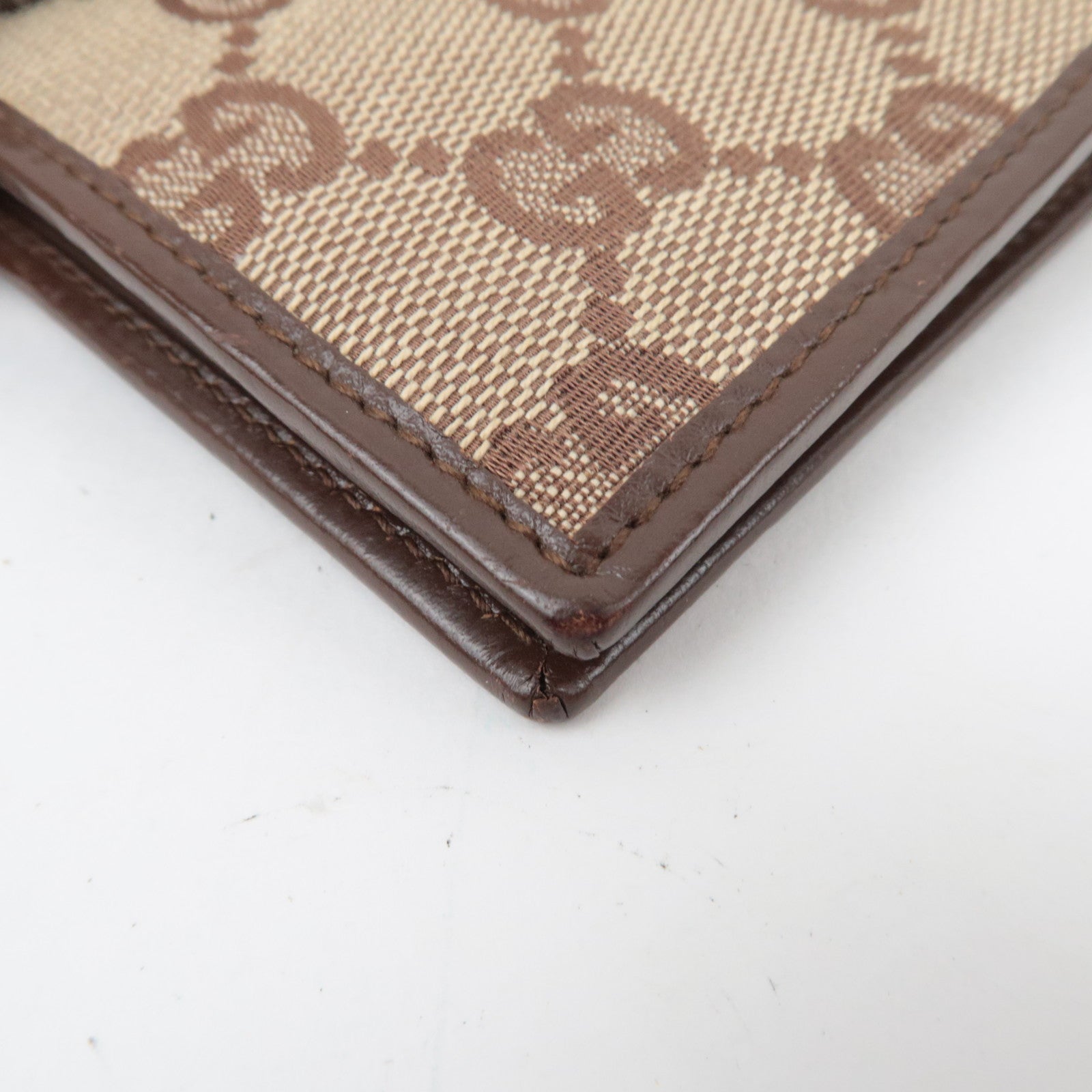 GUCCI Jackie Plananer Cover GG Canvas Leather Beige Brown 031.1147