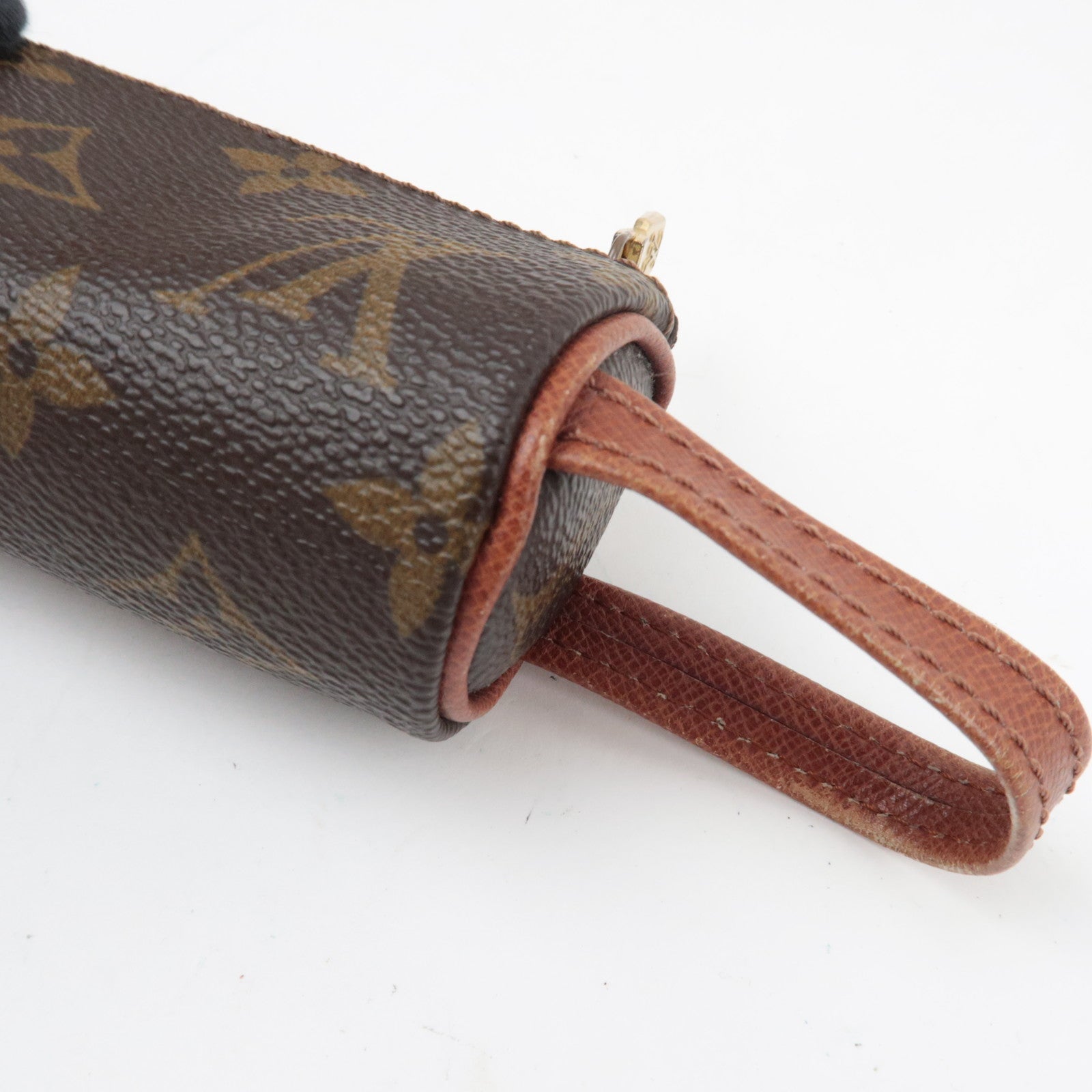 Louis Vuitton Monogram Etui 3 Ball de Golf Golf Ball Case Mini Pouch M58249 RA0911