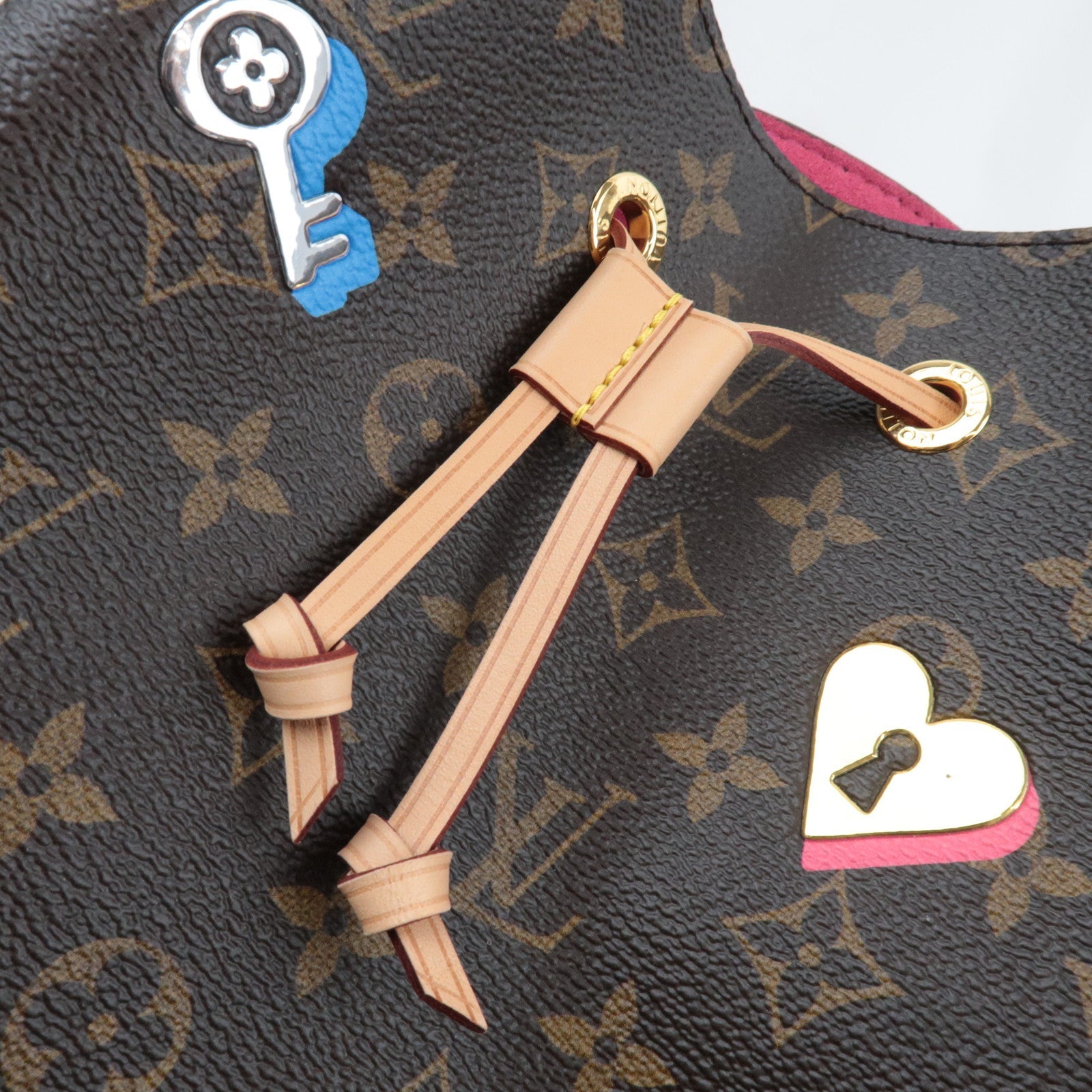 Louis Vuitton Monogram Neonoe Lovelock Shoulder Bag M44369 RFID *Box, Dust bag, shoulder strap