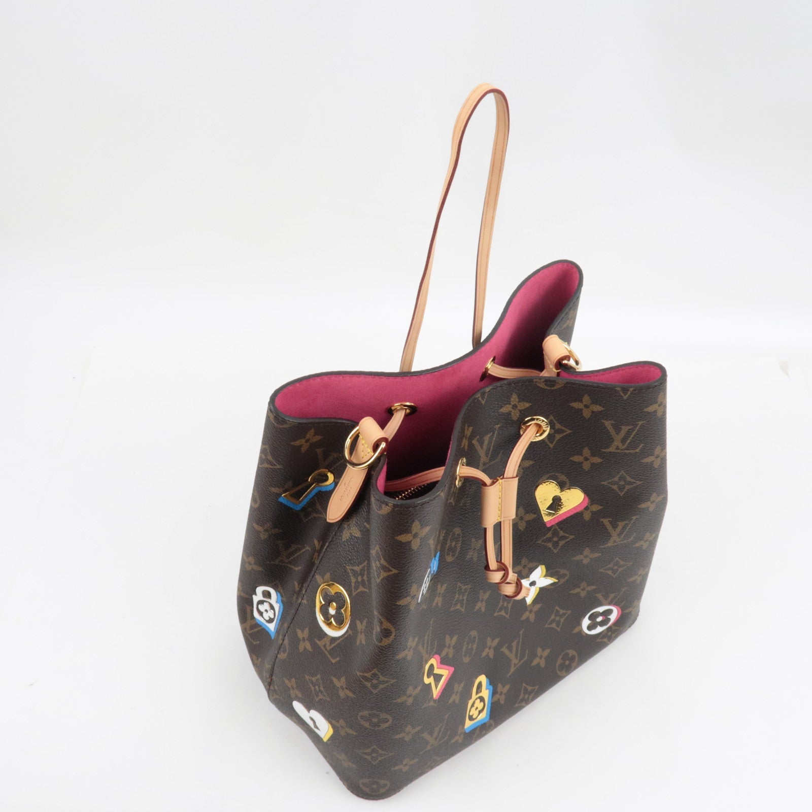 Louis Vuitton Monogram Neonoe Lovelock Shoulder Bag M44369 RFID *Box, Dust bag, shoulder strap