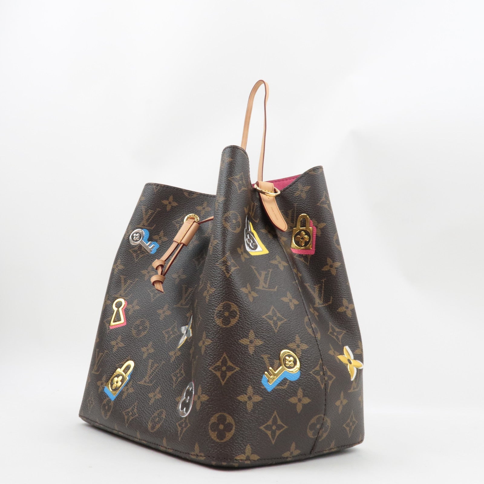 Louis Vuitton Monogram Neonoe Lovelock Shoulder Bag M44369 RFID *Box, Dust bag, shoulder strap