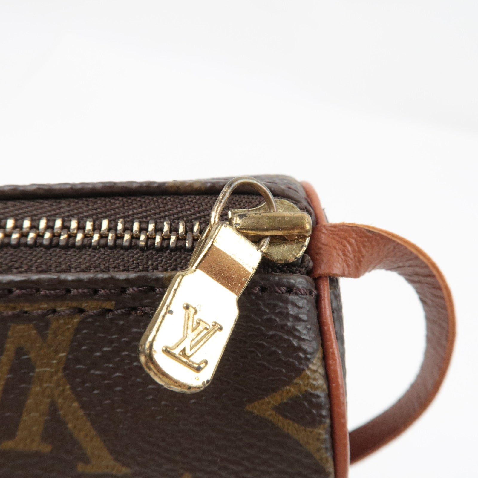 Louis Vuitton Monogram Pouch For Papillon Bag Old Style Mini Pouch