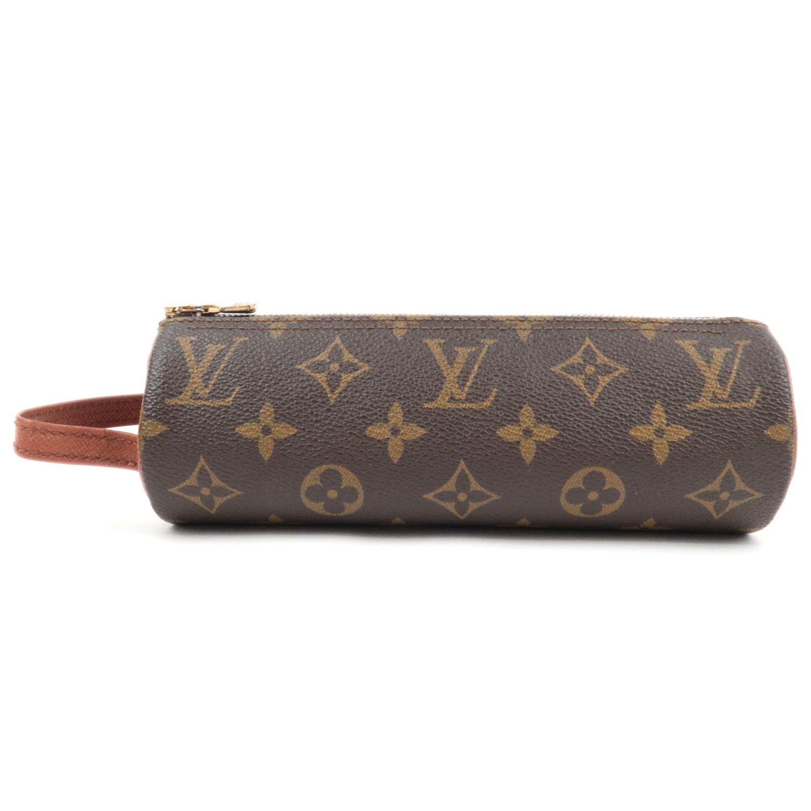 Louis Vuitton Monogram Trousse Ronde Mini Pouch M47630 8910RA 75826