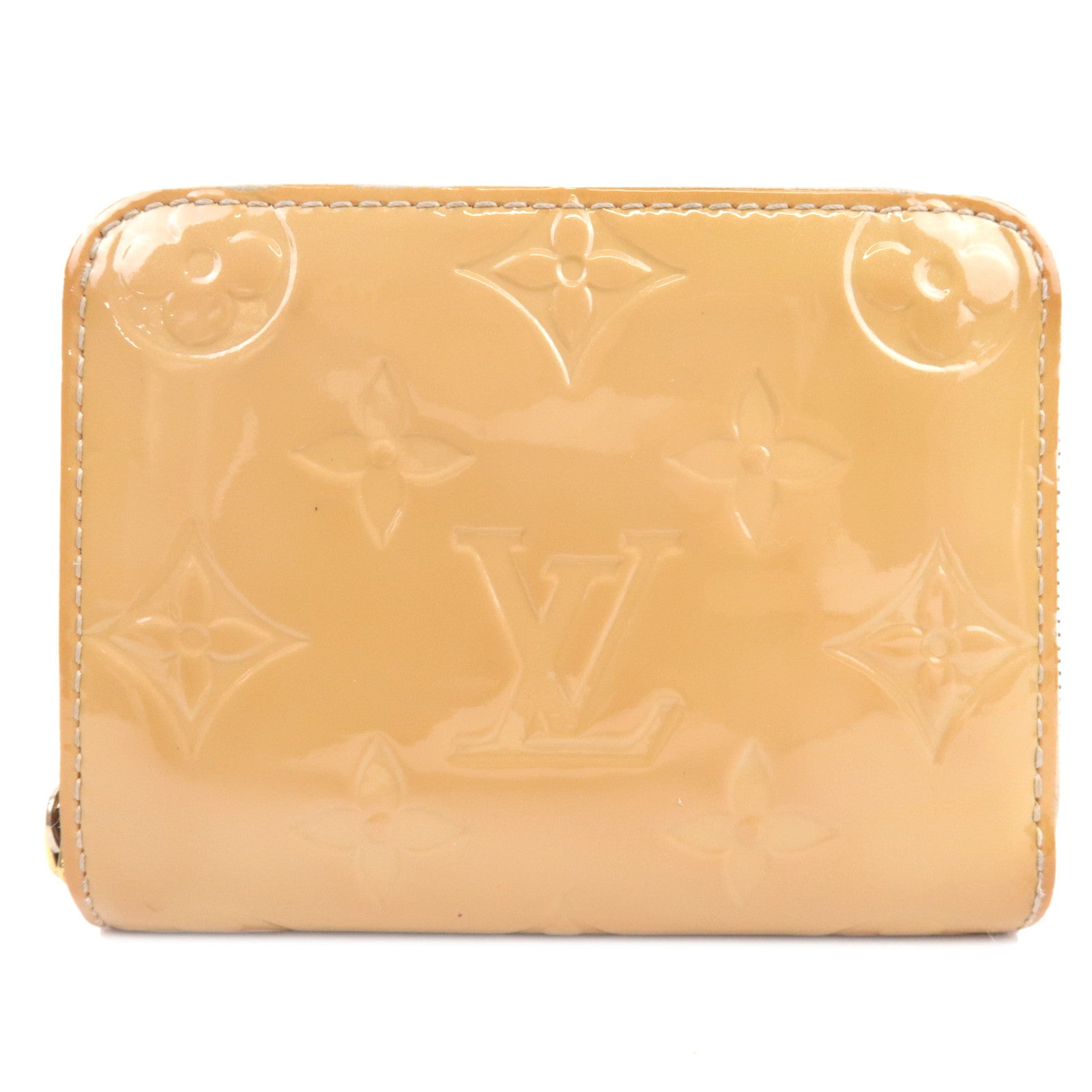 Louis Vuitton Monogram Vernis Zippy Coin Purse Wallet Dunne M90203 TS3185 75828