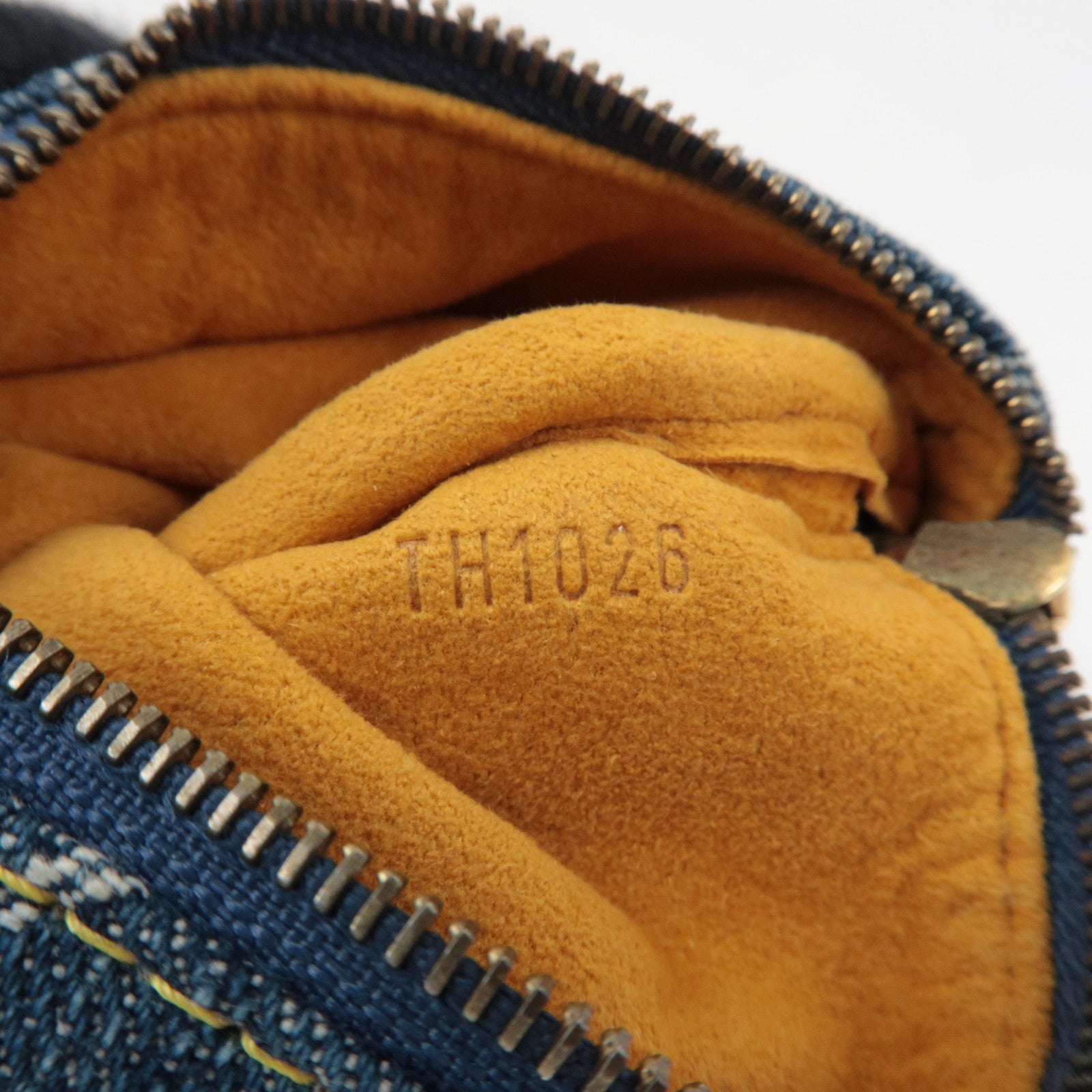 Louis Vuitton Monogram Denim Pouch for Trousse Speedy PM Mini Pouch Blue M95082 TH1026 *Box, Dust bag