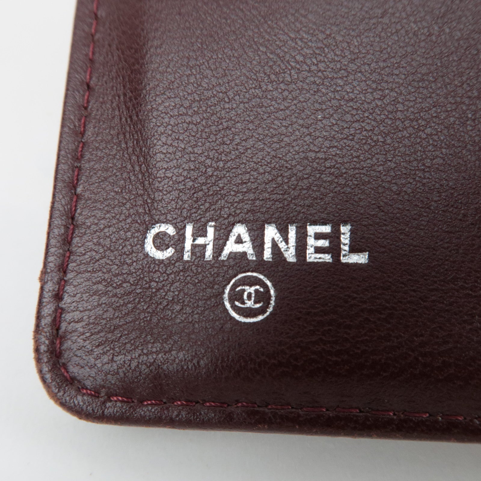 CHANEL Matelasse Bi-Fold Long Wallet Lambskin Black *Box, G card