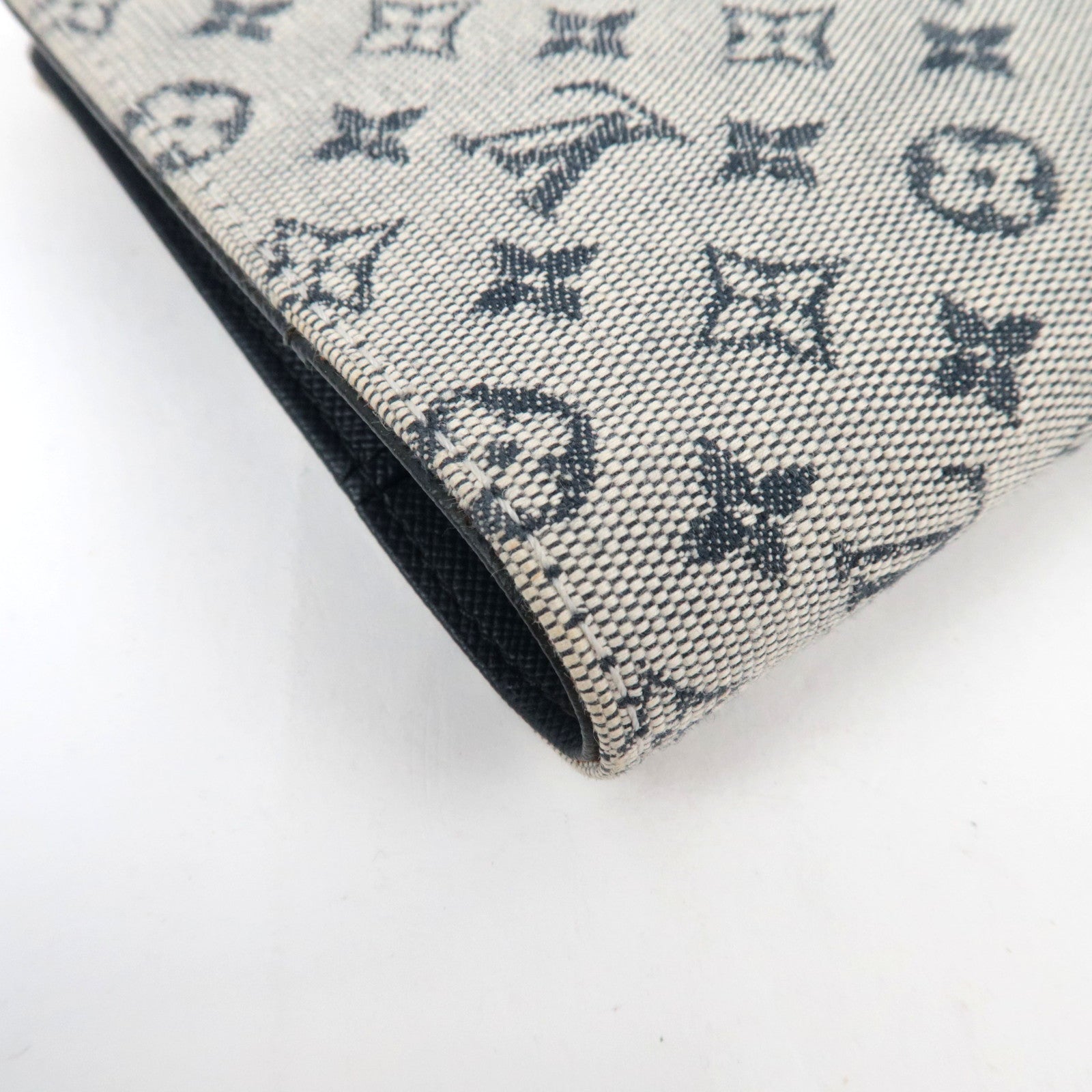Louis Vuitton Monogram Mini Agenda PM Planner Cover Blue R20910 CA0042