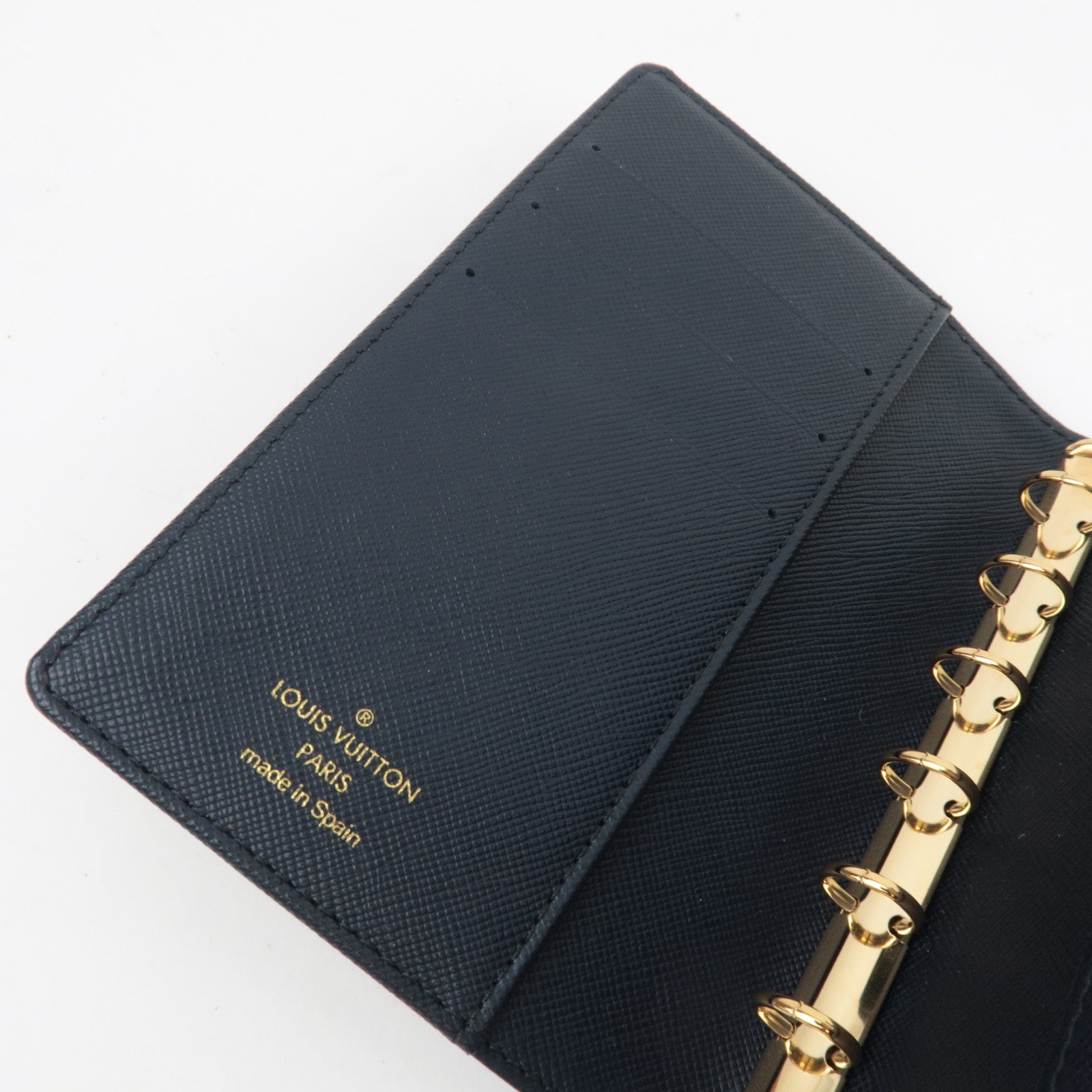 Louis Vuitton Monogram Mini Agenda PM Planner Cover Blue R20910 CA0042