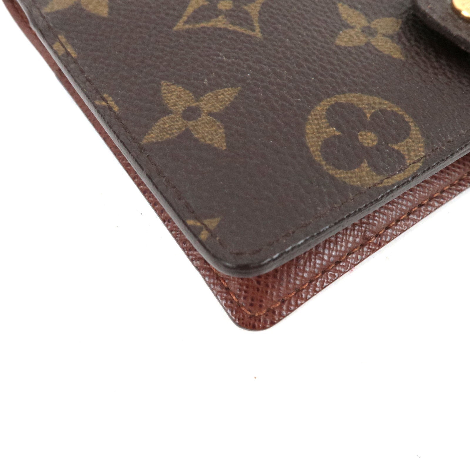 Louis Vuitton Monogram Agenda PM Planner Cover R20005 SP1005
