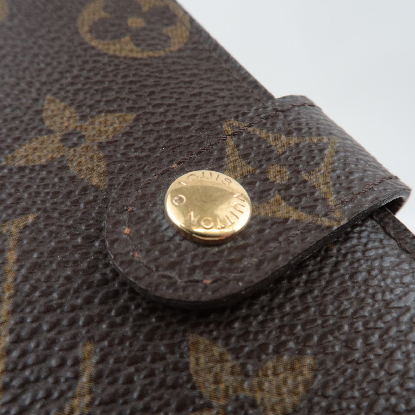 Louis Vuitton Monogram Agenda PM Planner Cover R20005 SP1005