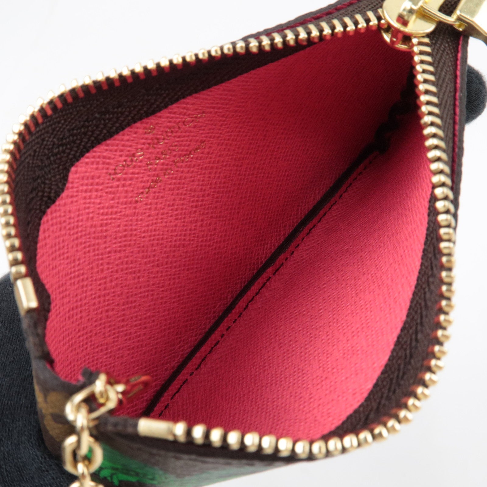 Louis Vuitton Monogram Vivienne Holiday Pochette Cles Coin Case M82615 CT3213 *Box, Dust bag