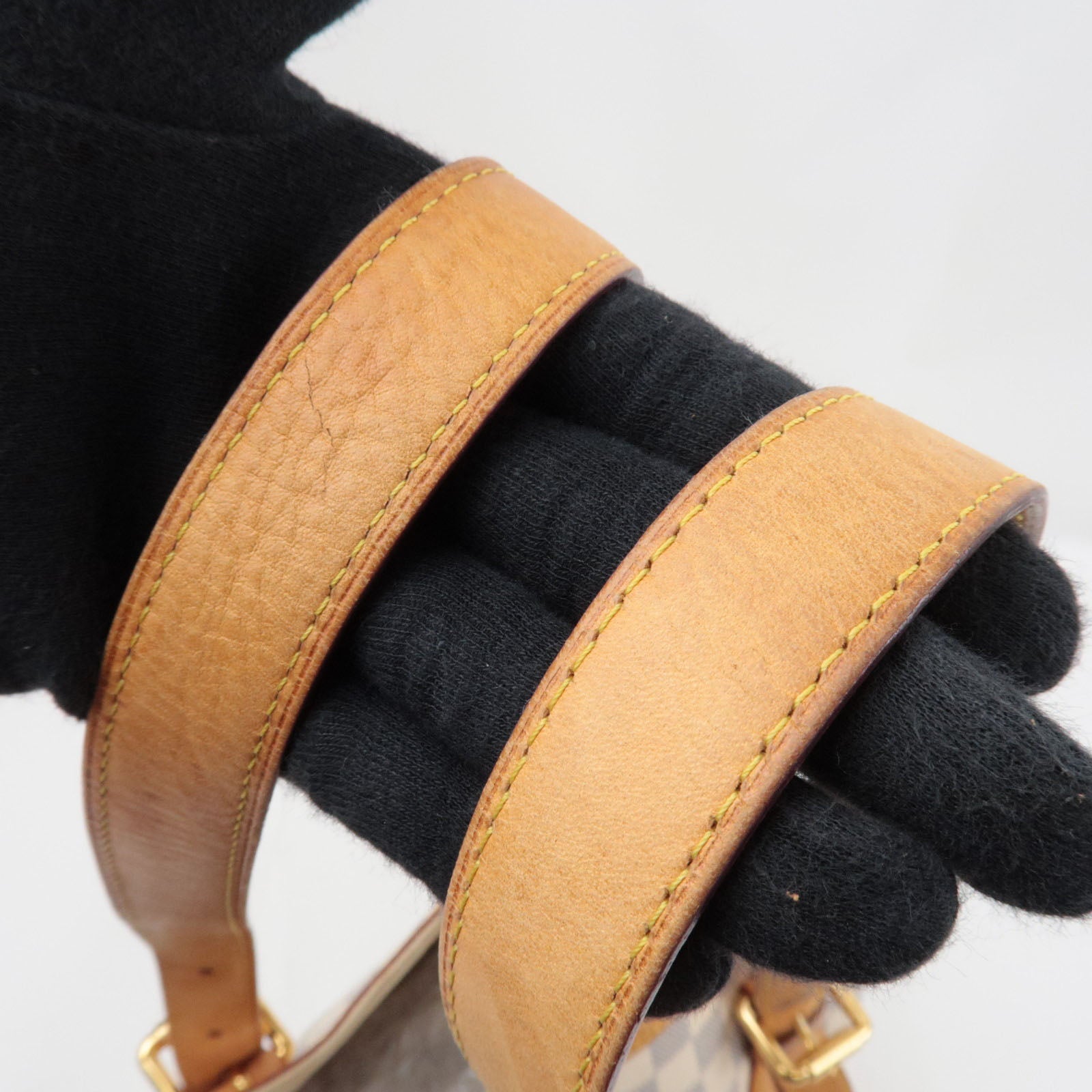 Louis Vuitton Damier Azur Hampstead MM Hand Bag N51206 CA2102