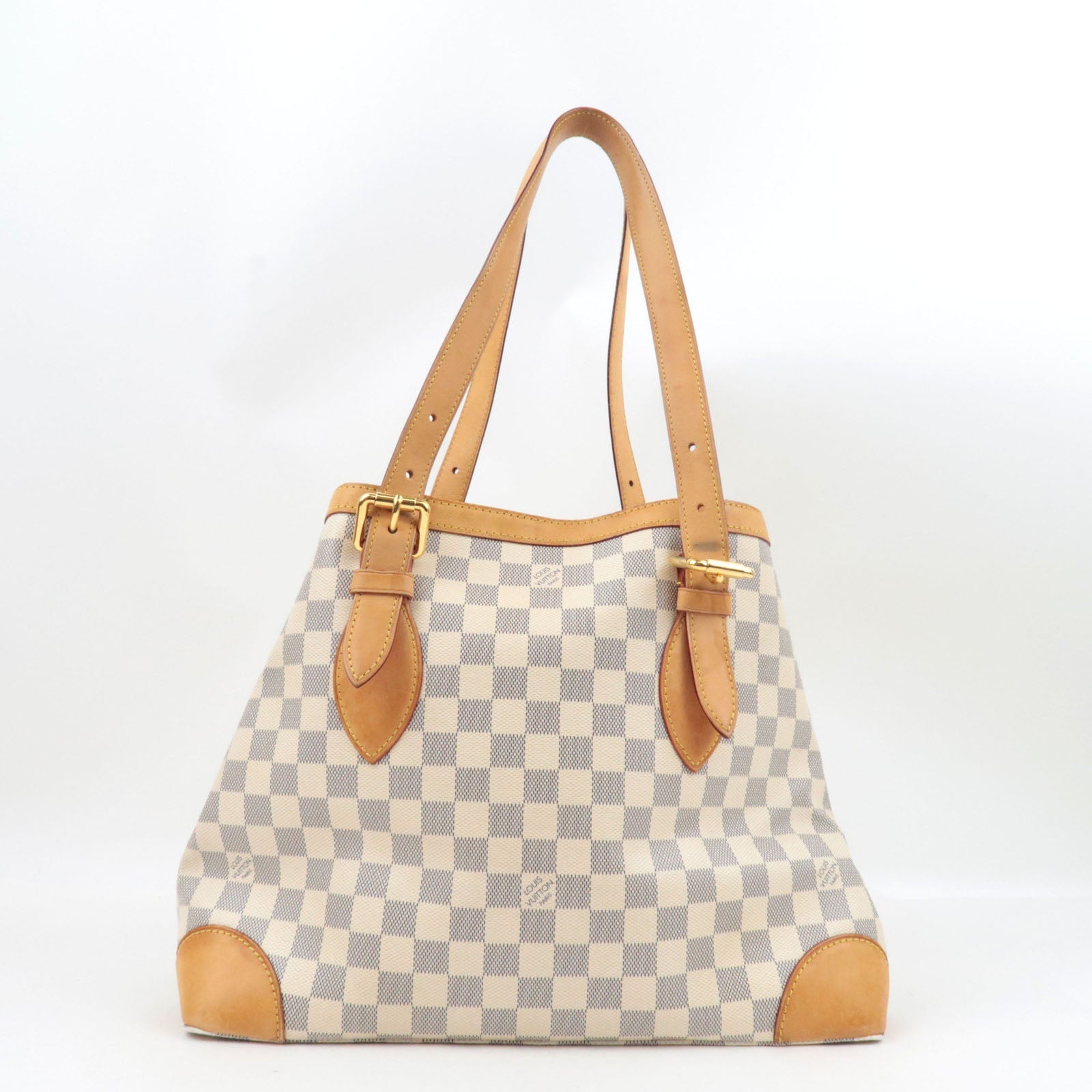 Louis Vuitton Damier Azur Hampstead MM Hand Bag N51206 CA2102
