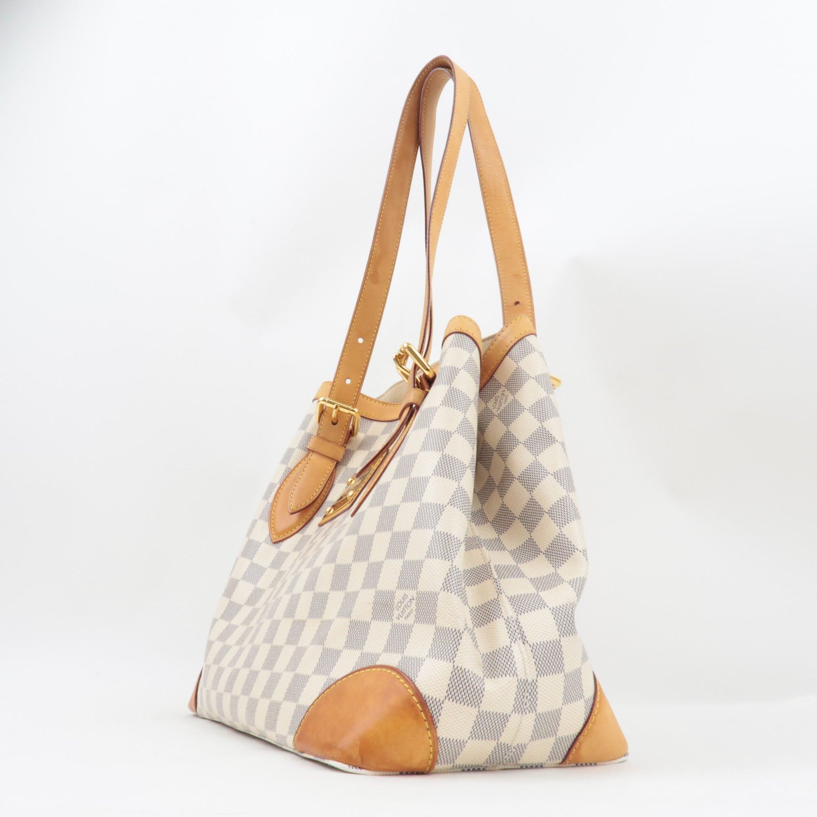 Louis Vuitton Damier Azur Hampstead MM Hand Bag N51206 CA2102