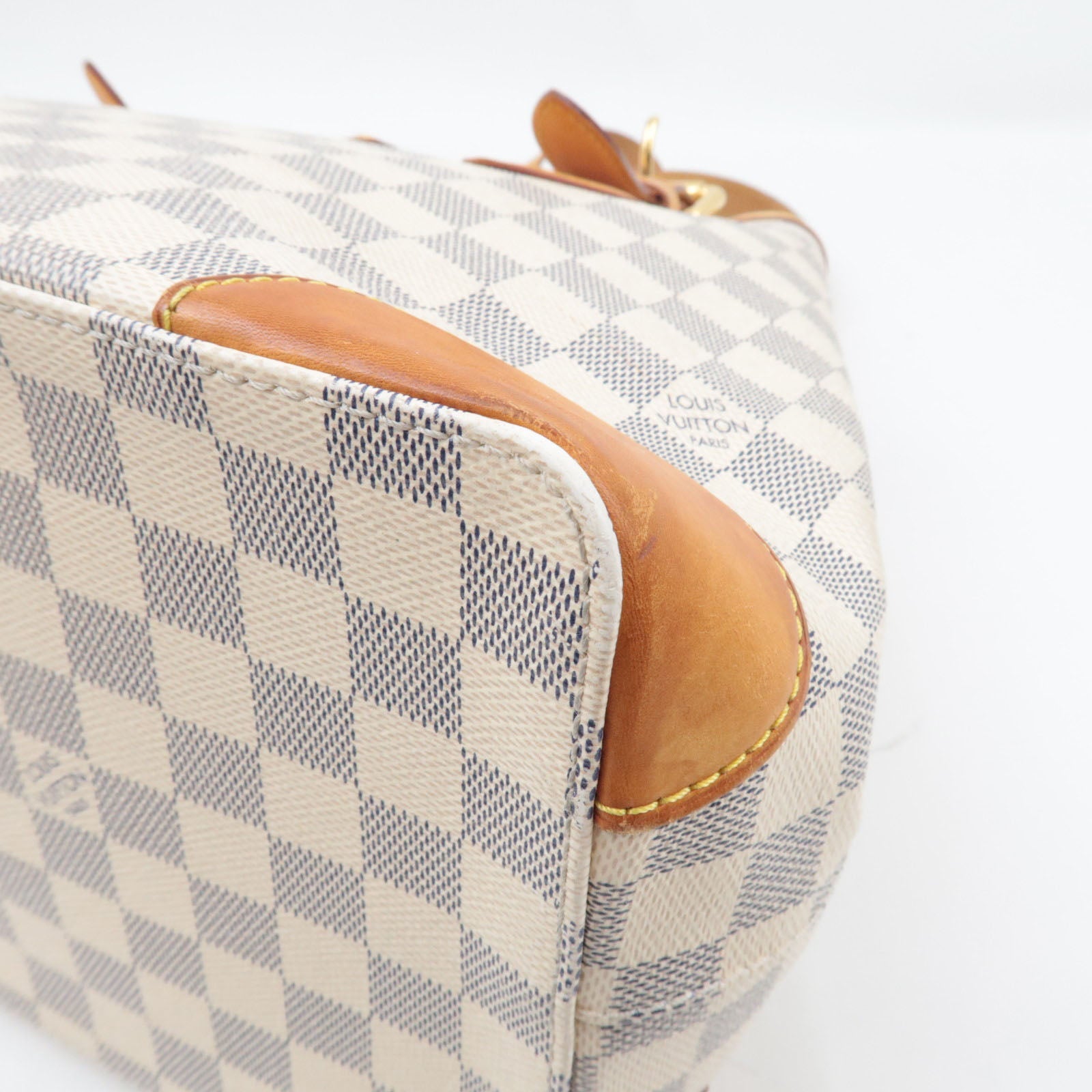 Louis Vuitton Damier Azur Hampstead MM Hand Bag N51206 CA2102