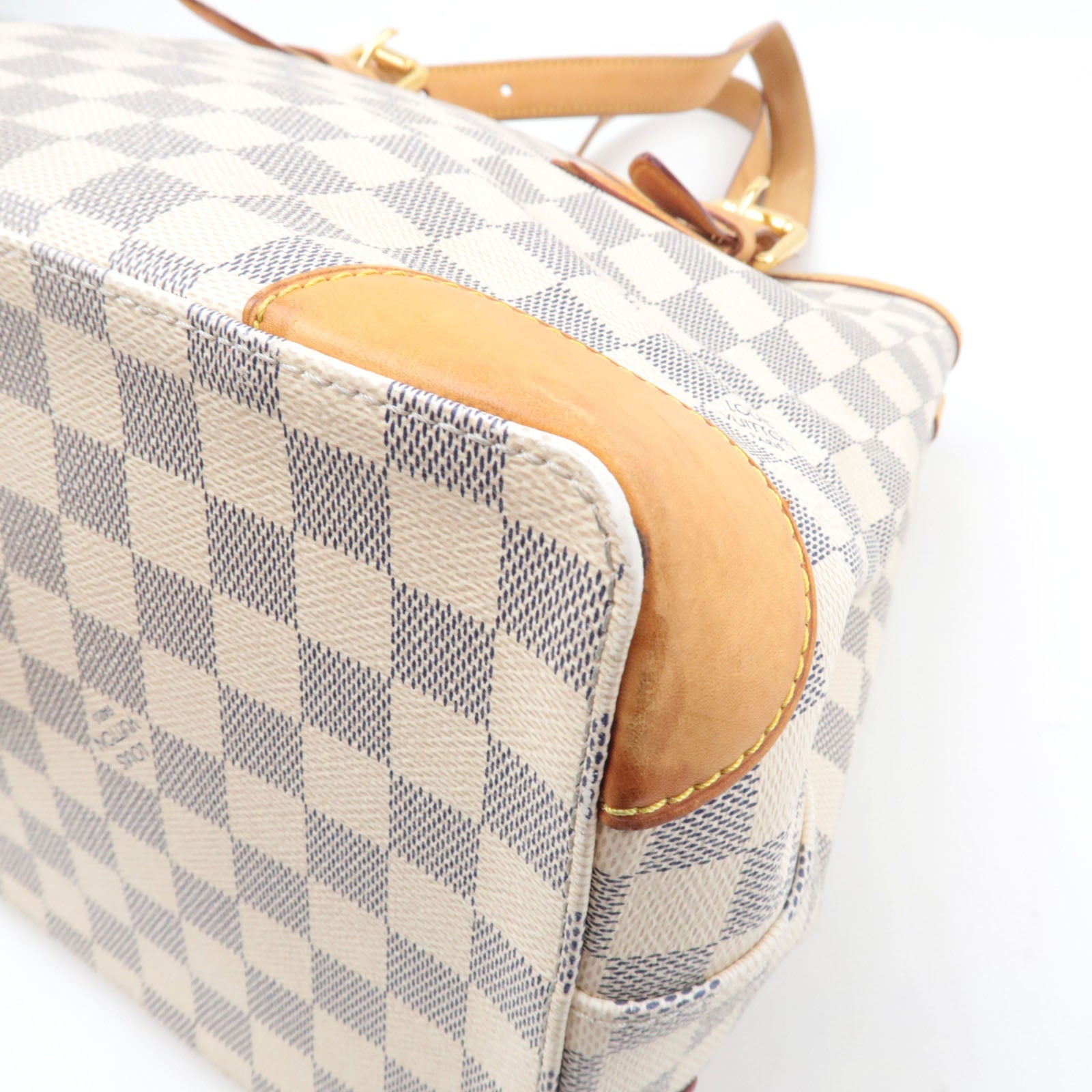 Louis Vuitton Damier Azur Hampstead MM Hand Bag N51206 CA2102