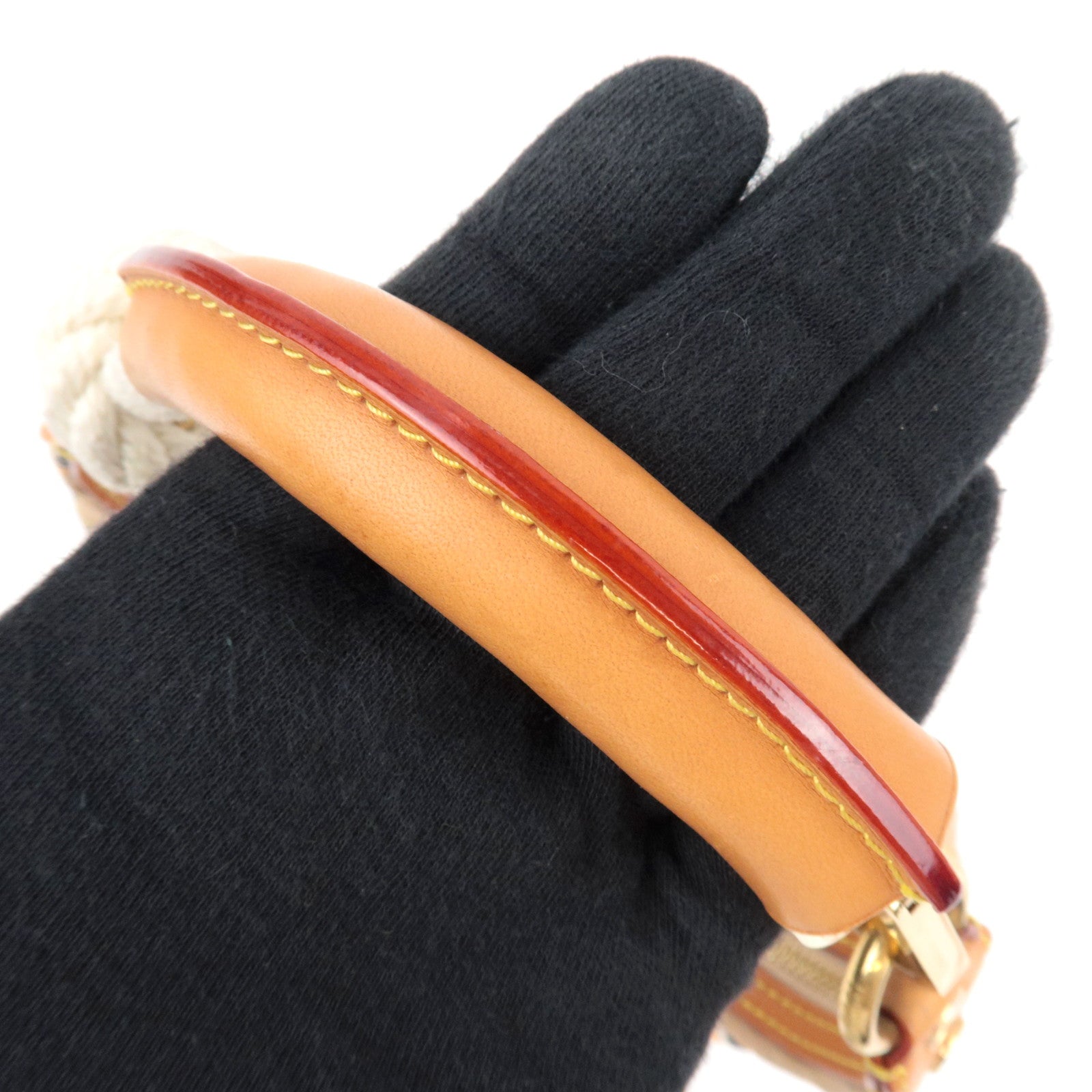 Louis Vuitton Cruise Line 2010 Bulle PM One Shoulder Bag Beige M40239 FO4009