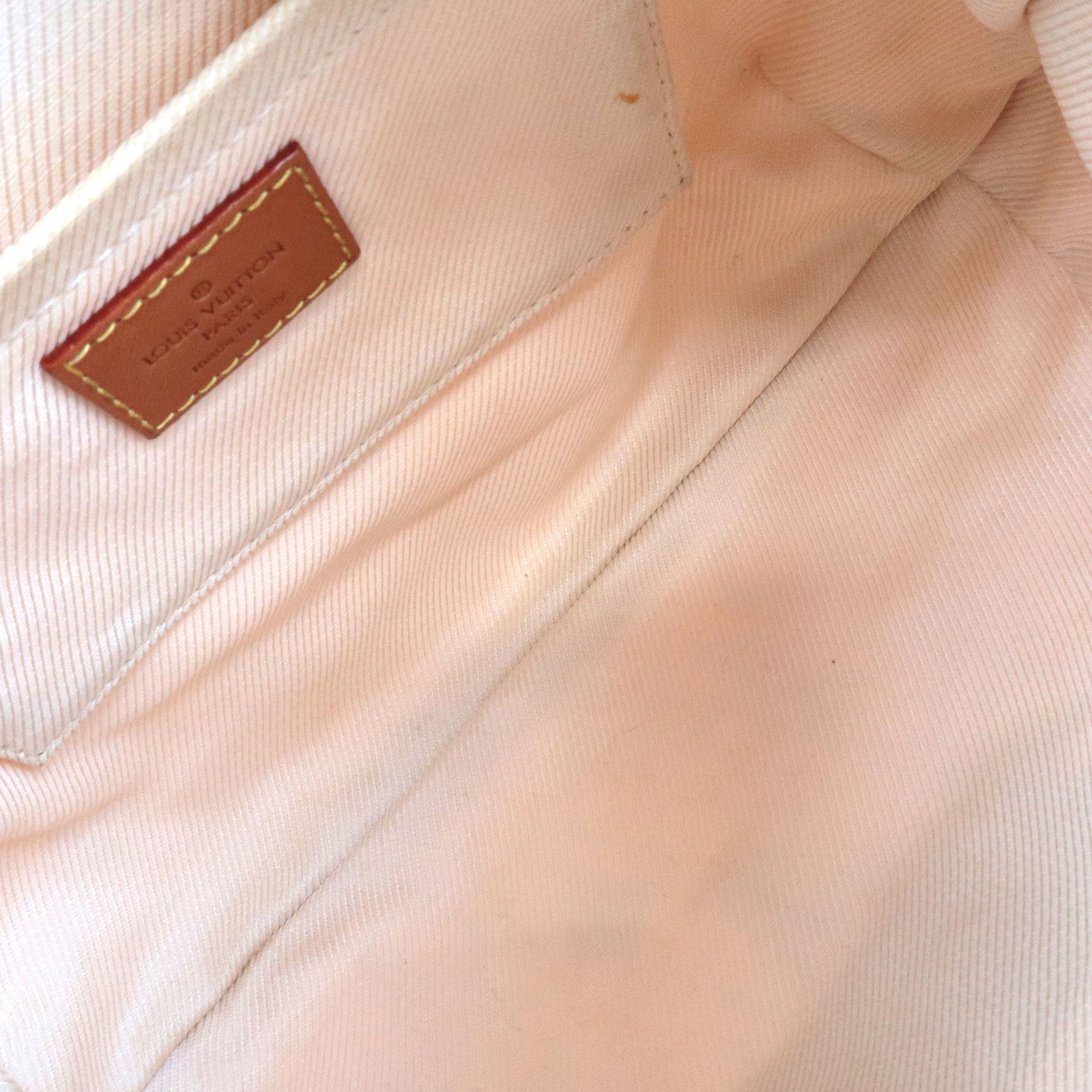 Louis Vuitton Cruise Line 2010 Bulle PM One Shoulder Bag Beige M40239 FO4009