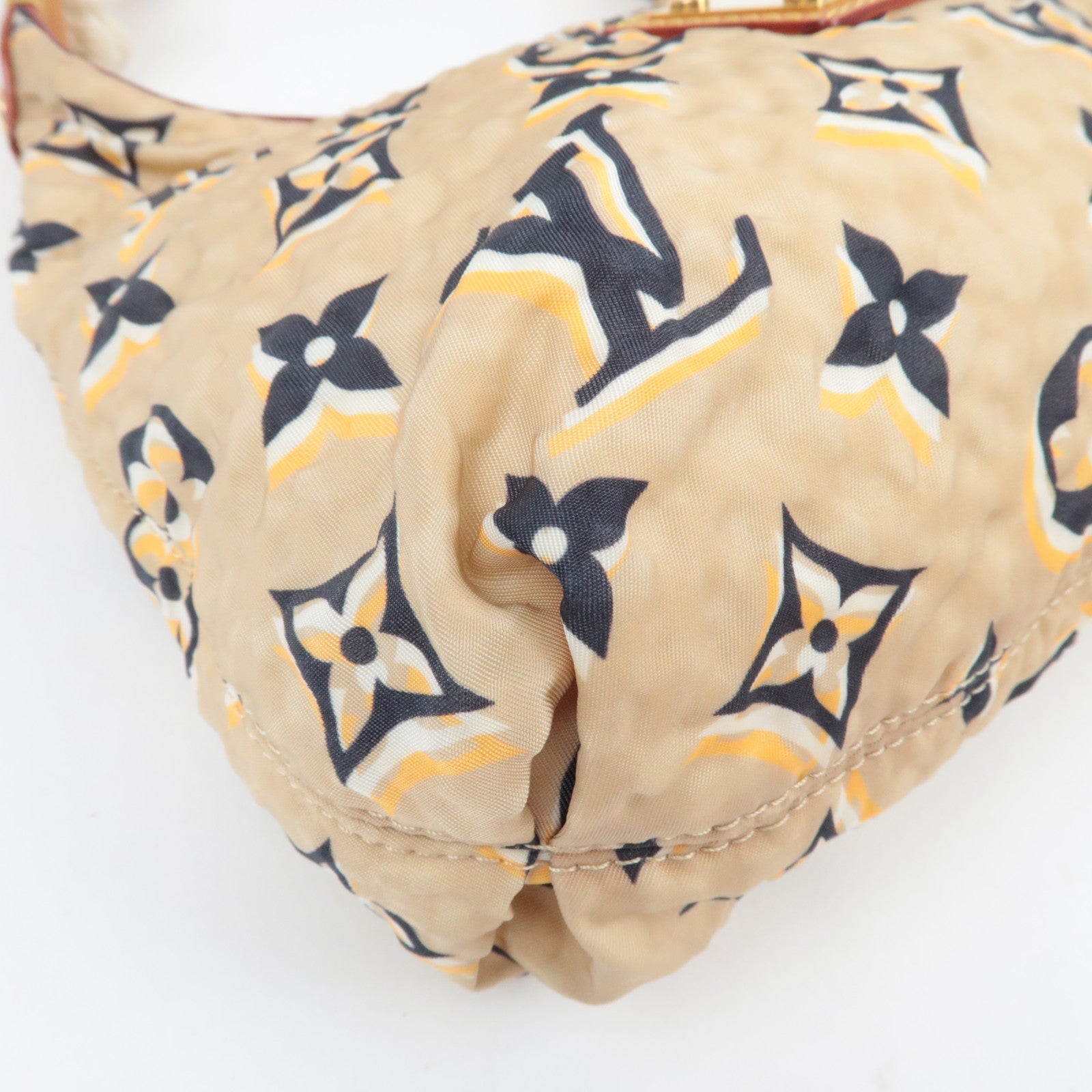 Louis Vuitton Cruise Line 2010 Bulle PM One Shoulder Bag Beige M40239 FO4009