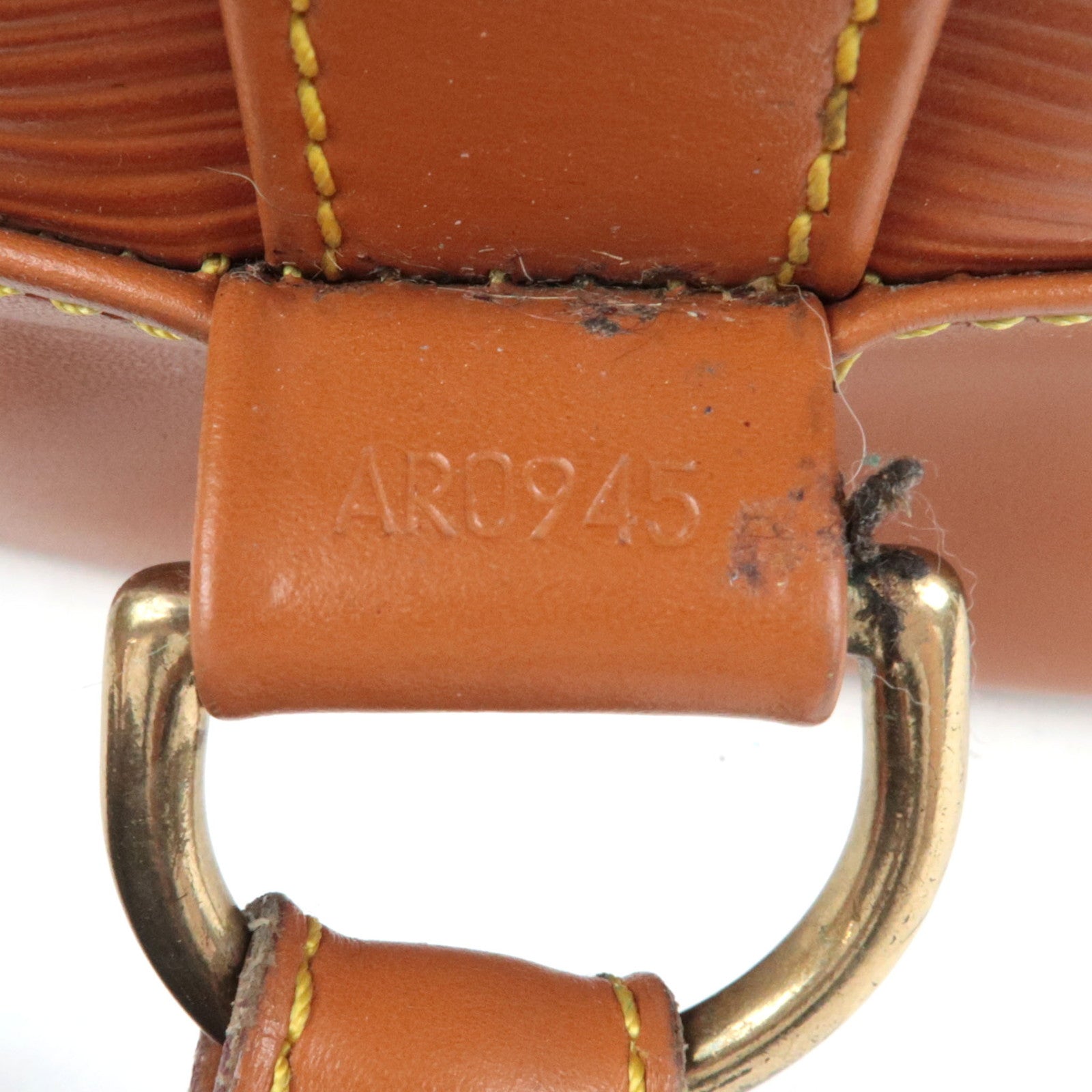 Louis Vuitton Epi Randonnee PM Zipang Gold M52358 AR0945