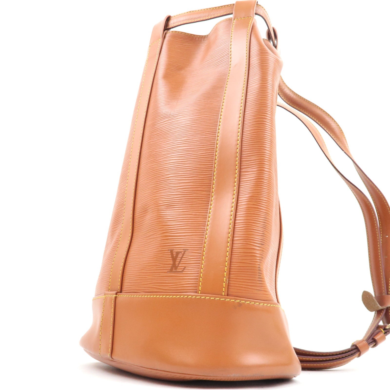 Louis Vuitton Epi Randonnee PM Zipang Gold M52358 AR0945