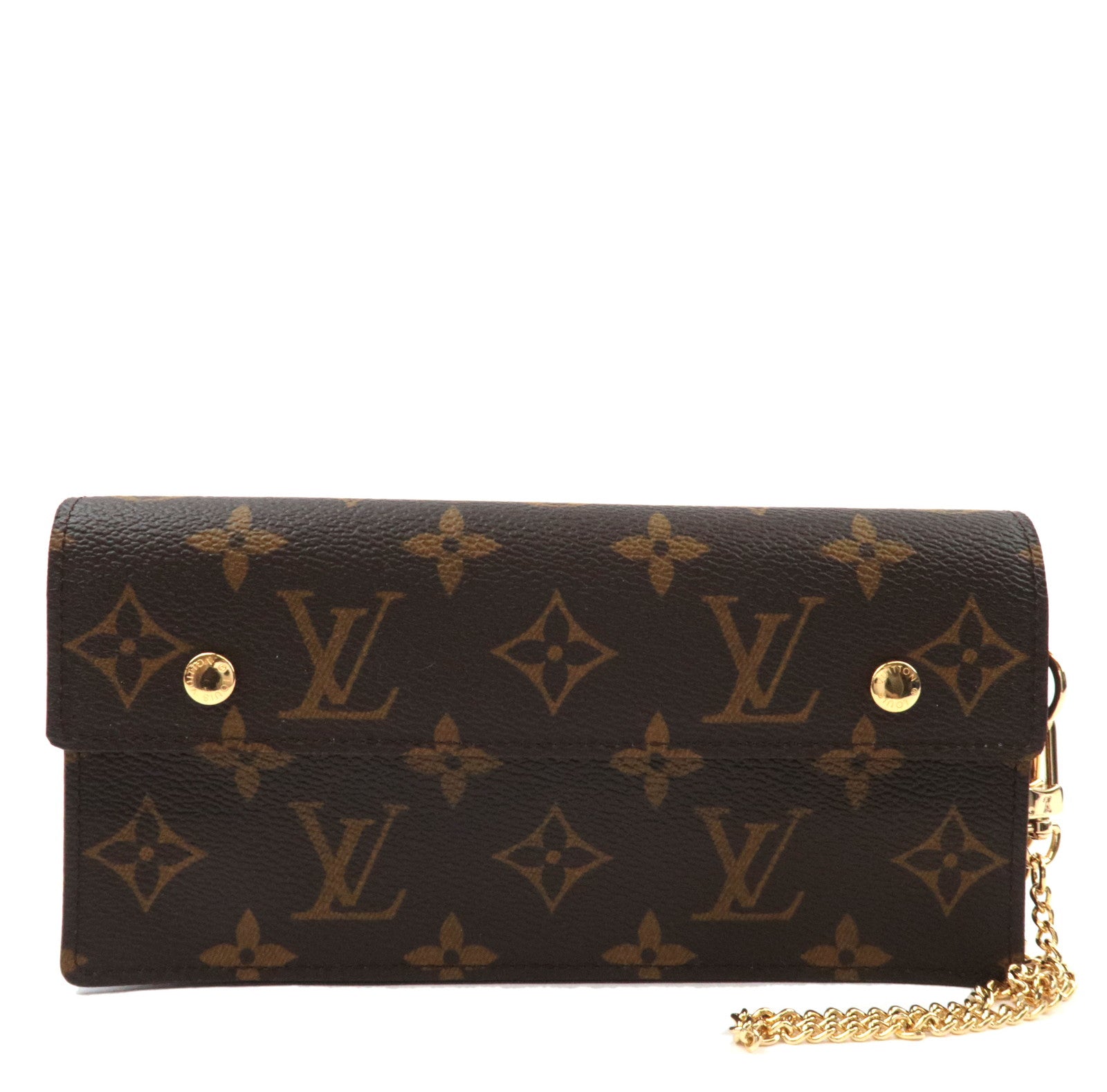 Louis Vuitton Monogram Portefeuille Accordeon Long Wallet M58008 TH0057 *Dust bag76195