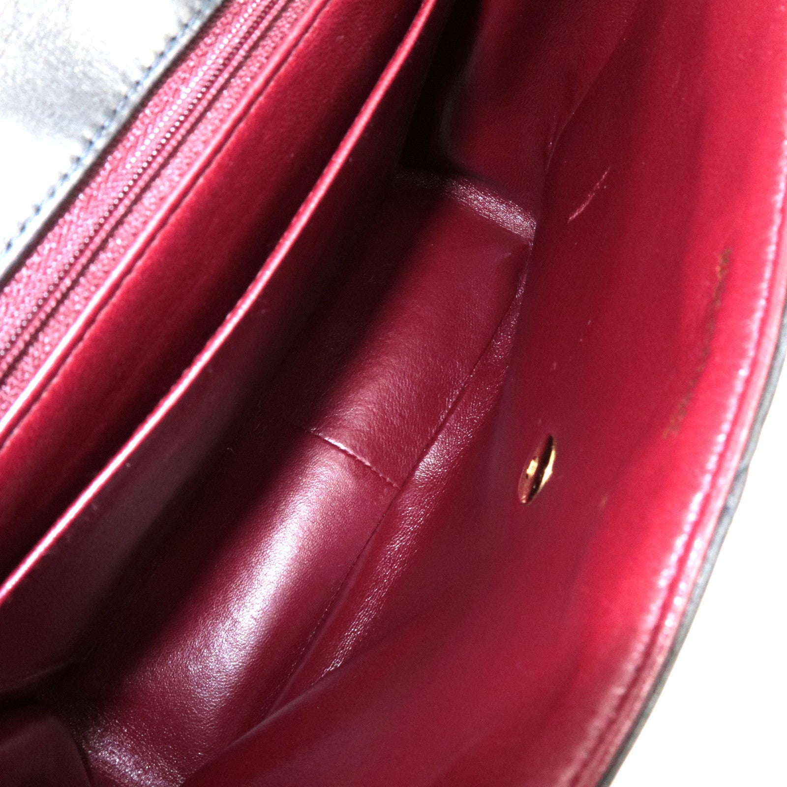 CHANEL Big Coco Matelasse Chain Shoulder Bag Lambskin Black *Dust bag, G card