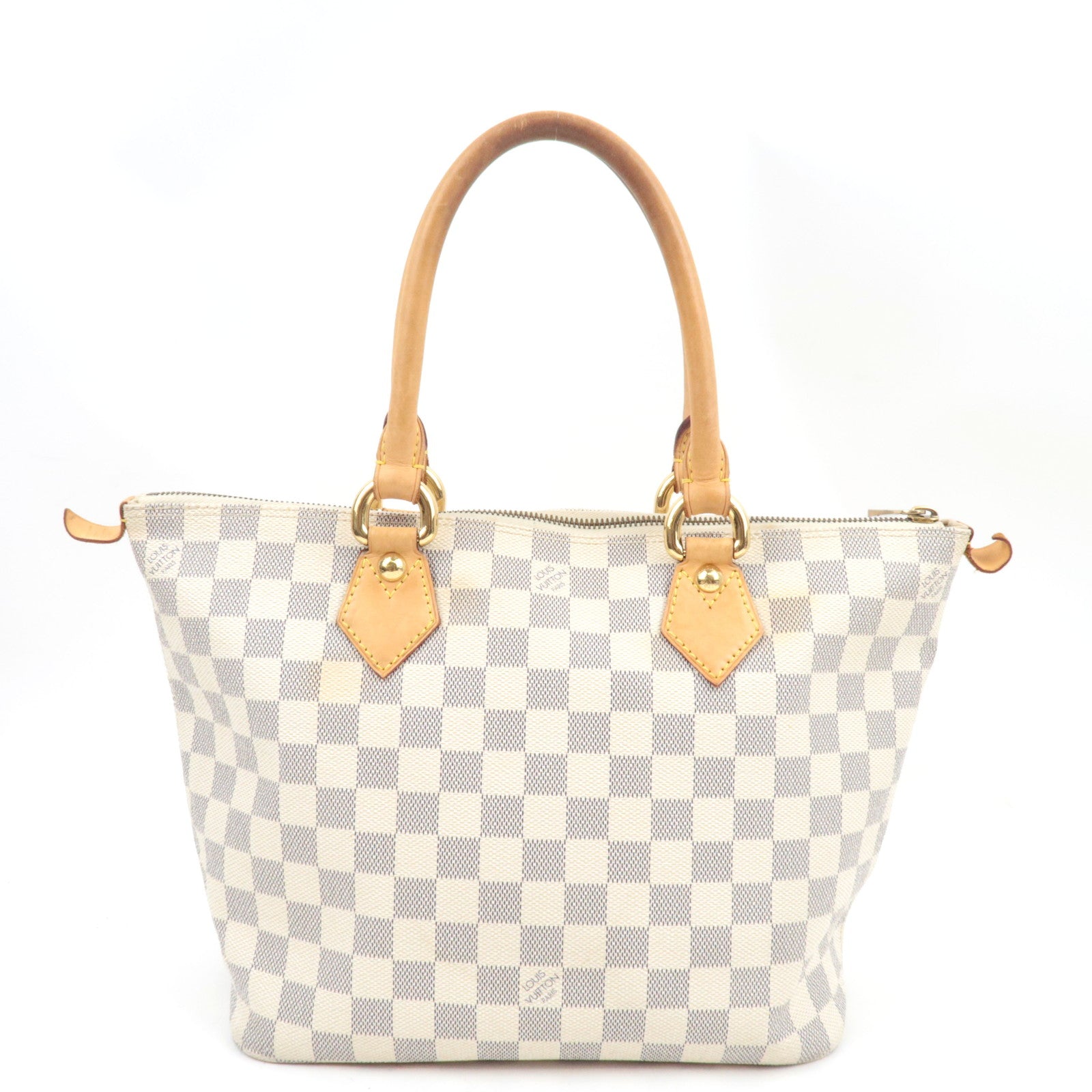 Louis Vuitton Damier Azur Saleya MM Tote Bag N51185 VI0017