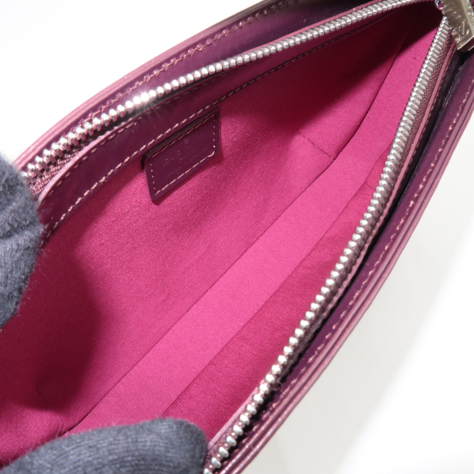 Louis Vuitton Monogram Matt Fowler Hand Bag Violet M55146 MI0052 *Dust bag