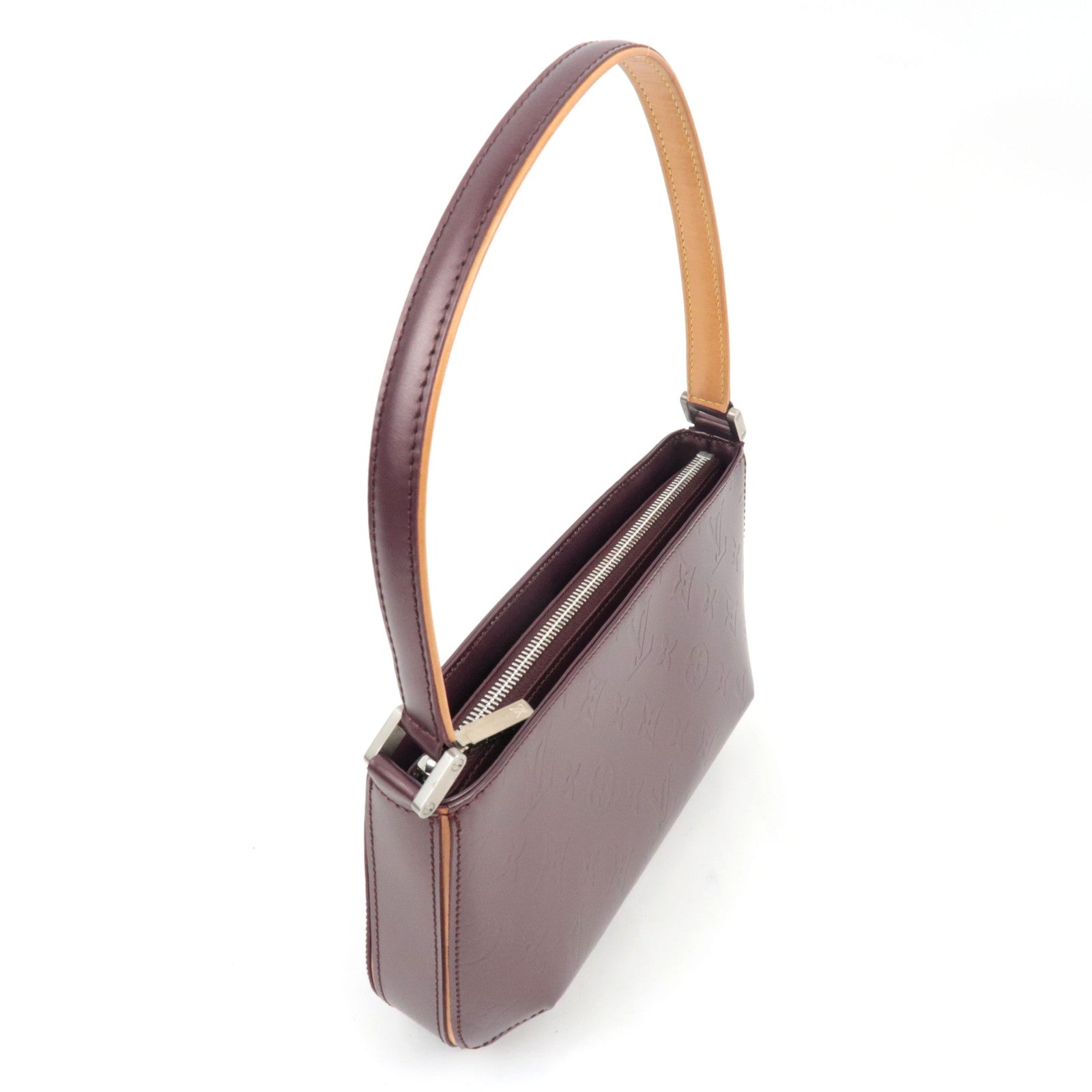 Louis Vuitton Monogram Matt Fowler Hand Bag Violet M55146 MI0052 *Dust bag