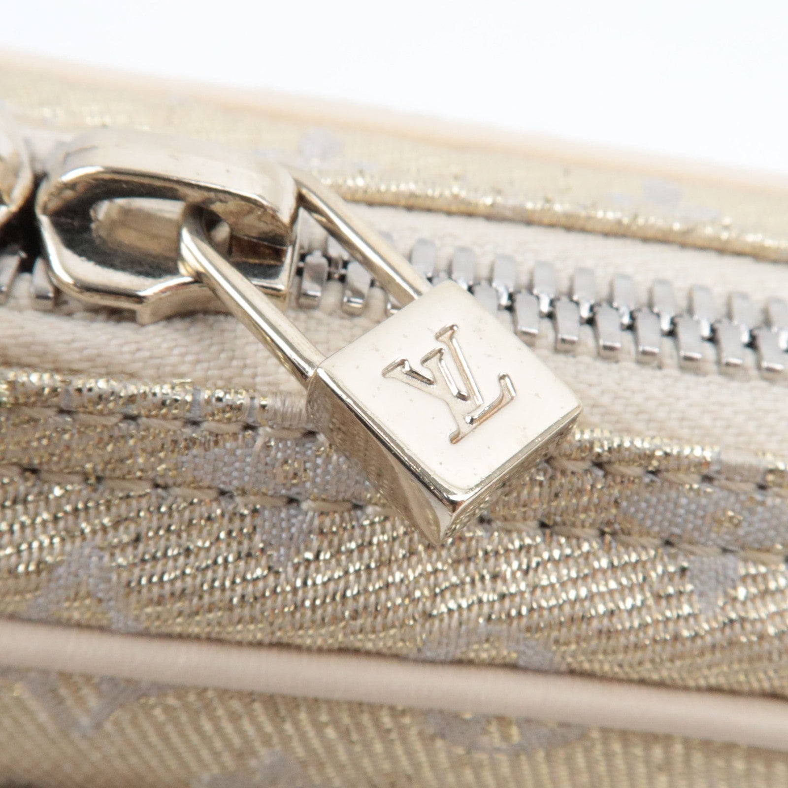 Louis Vuitton Monogram Shine McKenna Shoulder Bag Gold M92362 TH1002