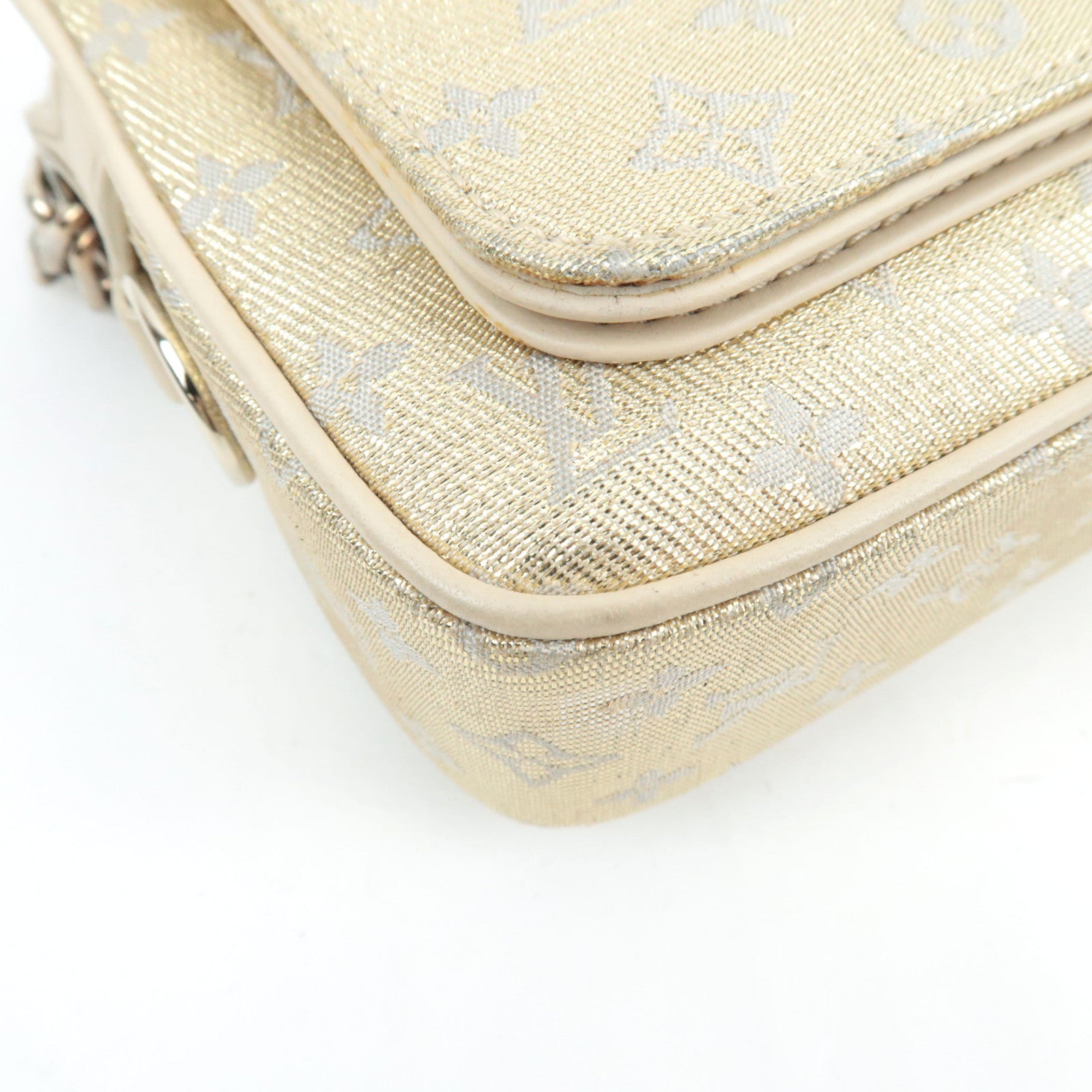 Louis Vuitton Monogram Shine McKenna Shoulder Bag Gold M92362 TH1002