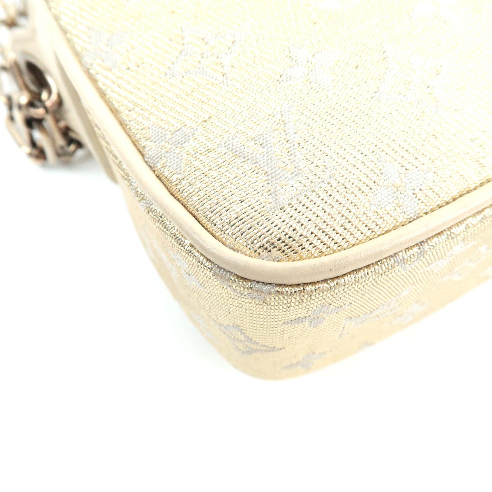 Louis Vuitton Monogram Shine McKenna Shoulder Bag Gold M92362 TH1002