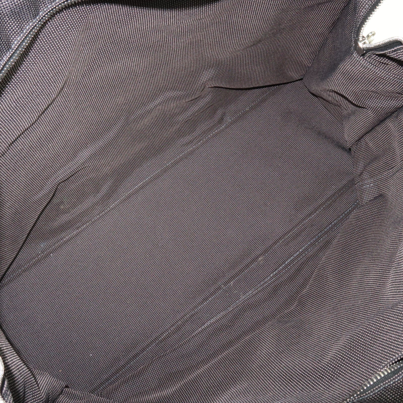 HERMES Her Line GM Tote Bag Canvas Gray