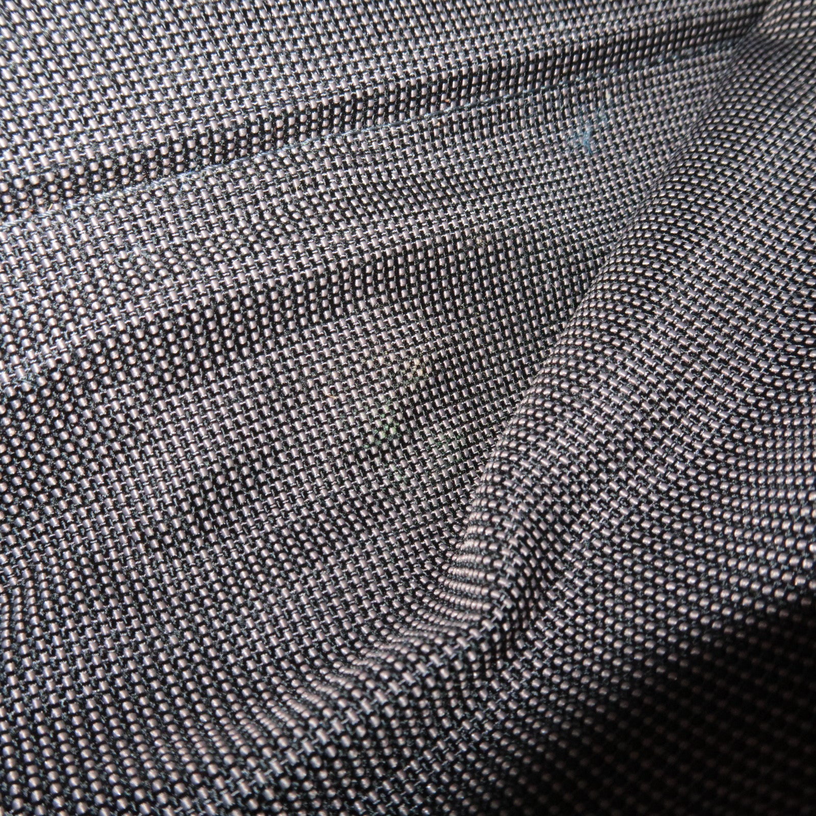 HERMES Her Line GM Tote Bag Canvas Gray