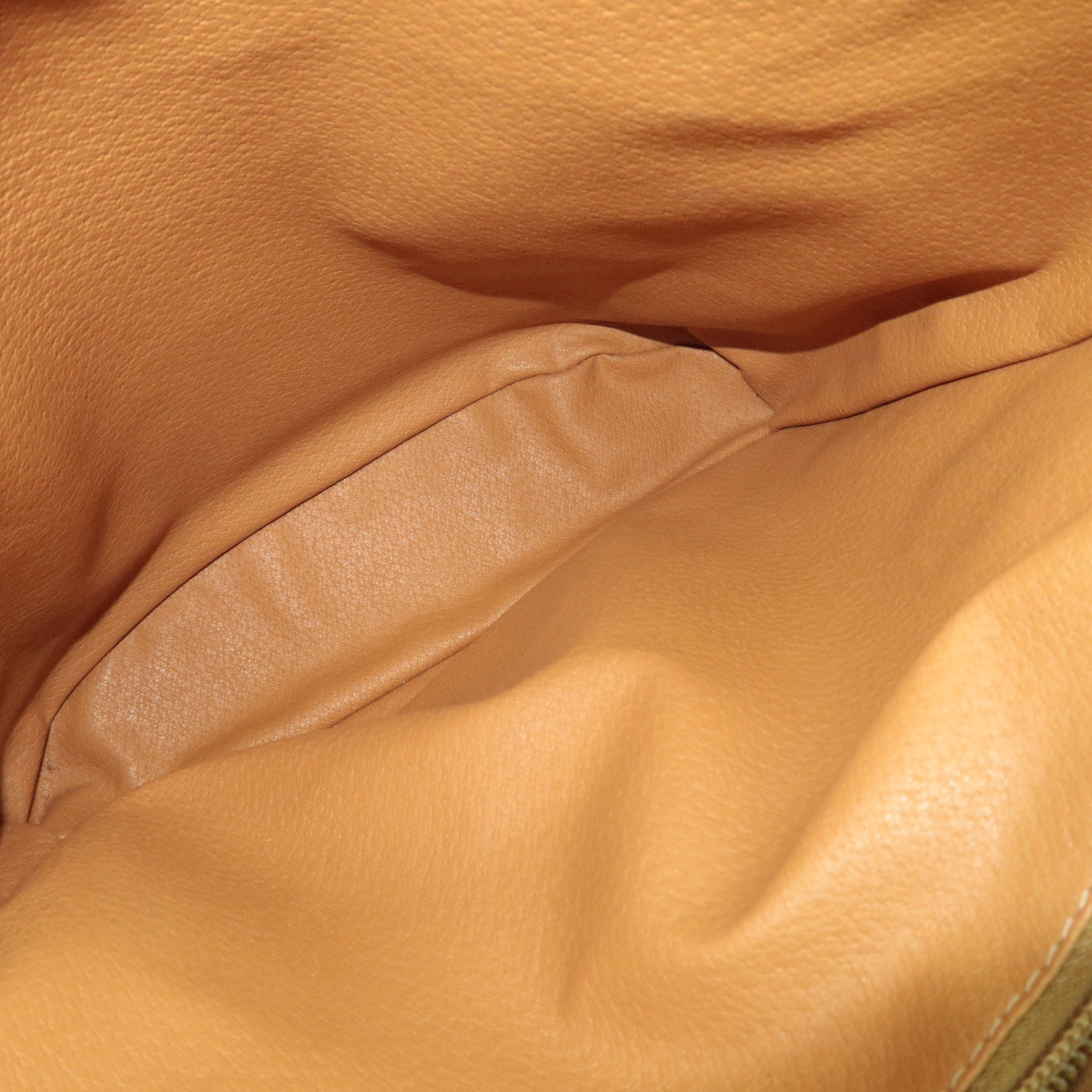 CELINE Macadam Tote Bag PVC Leather Brown