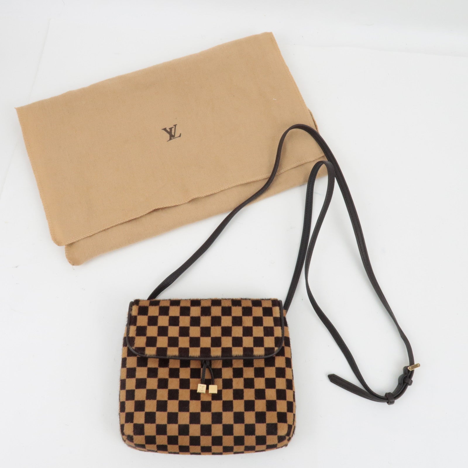 Louis Vuitton Damier Sauvage Gazelle Shoulder Bag M92130 CE1000 *Dust bag