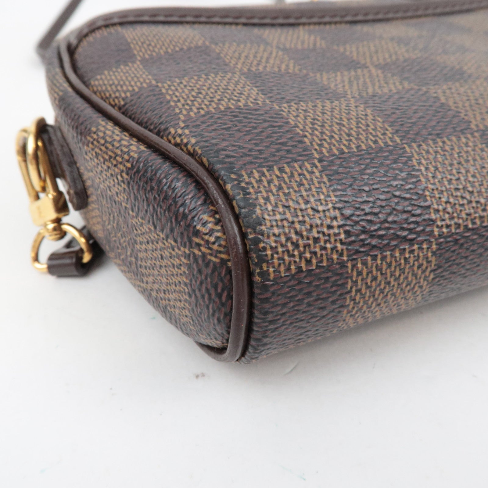 Louis Vuitton Damier Pochette Ipanema Shoulder Bag N51296 *Strap