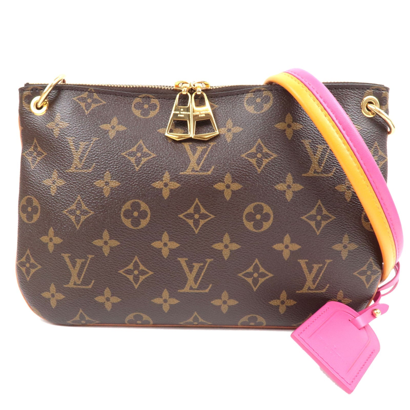 Louis Vuitton Monogram Loretta Shoulder Bag Hot Pink M44053 GI2167 *Dust bag, Name tag76559