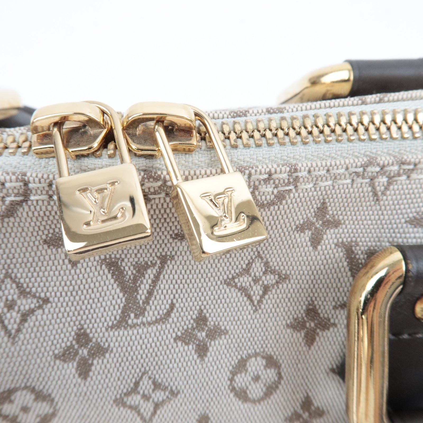 Louis Vuitton Monogram Mini Alma Long Hand Bag Khaki M92206 MI1011