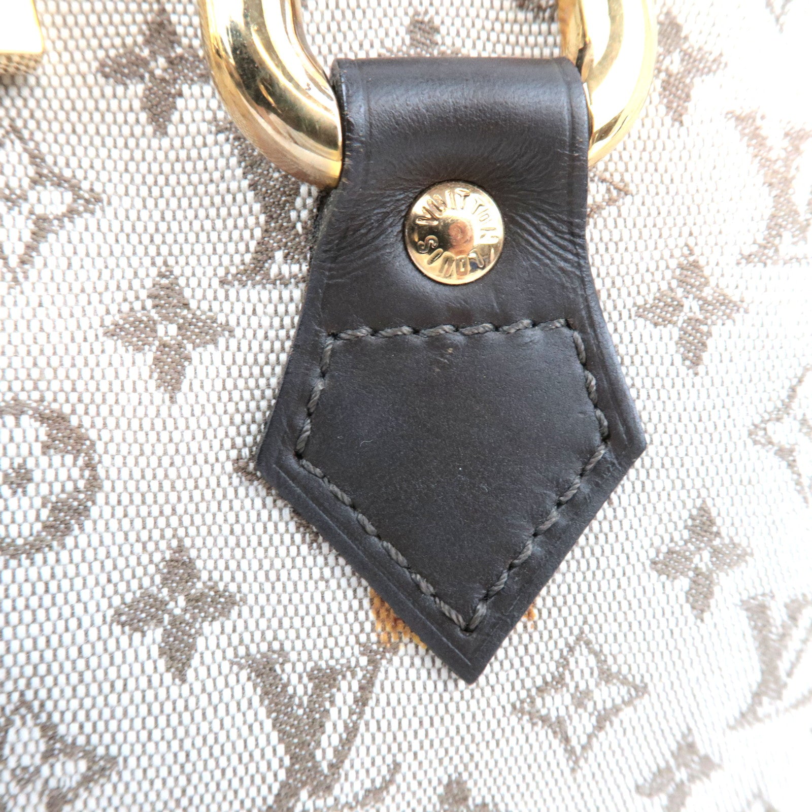 Louis Vuitton Monogram Mini Alma Long Hand Bag Khaki M92206 MI1011