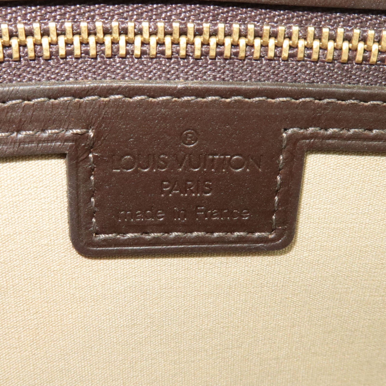 Louis Vuitton Monogram Mini Alma Long Hand Bag Khaki M92206 MI1011