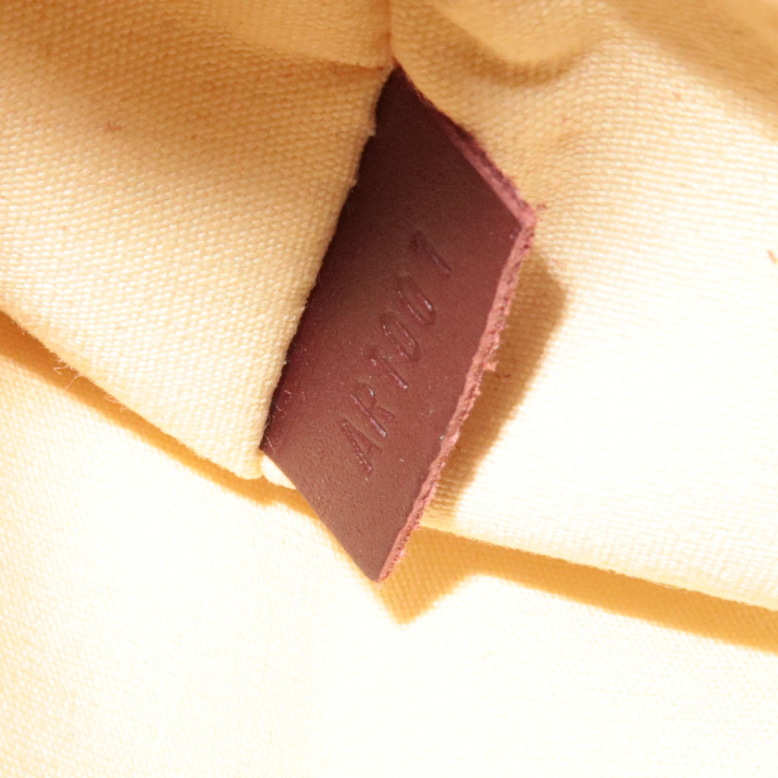 Louis Vuitton Monogram Mini Alma Long Hand Bag Cerises M92207 AR1001