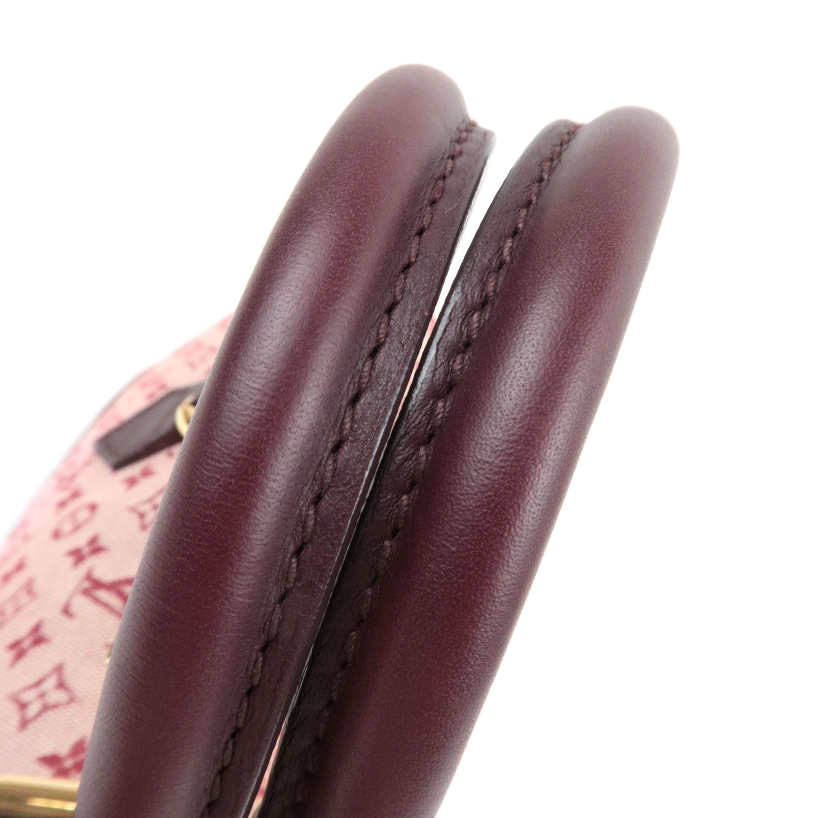 Louis Vuitton Monogram Mini Alma Long Hand Bag Cerises M92207 AR1001