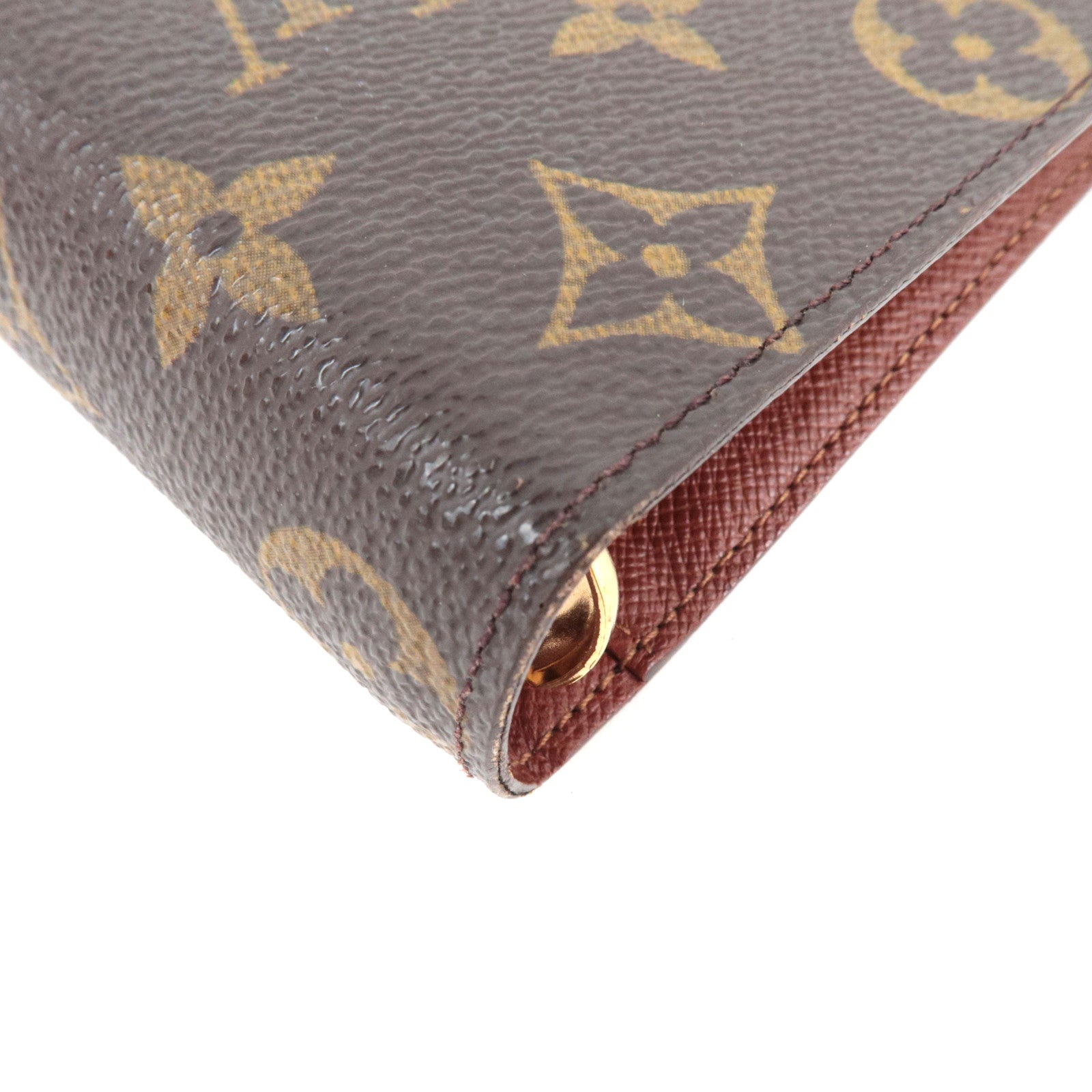 Louis Vuitton Monogram Agenda MM Planner Cover R20105 SP1010