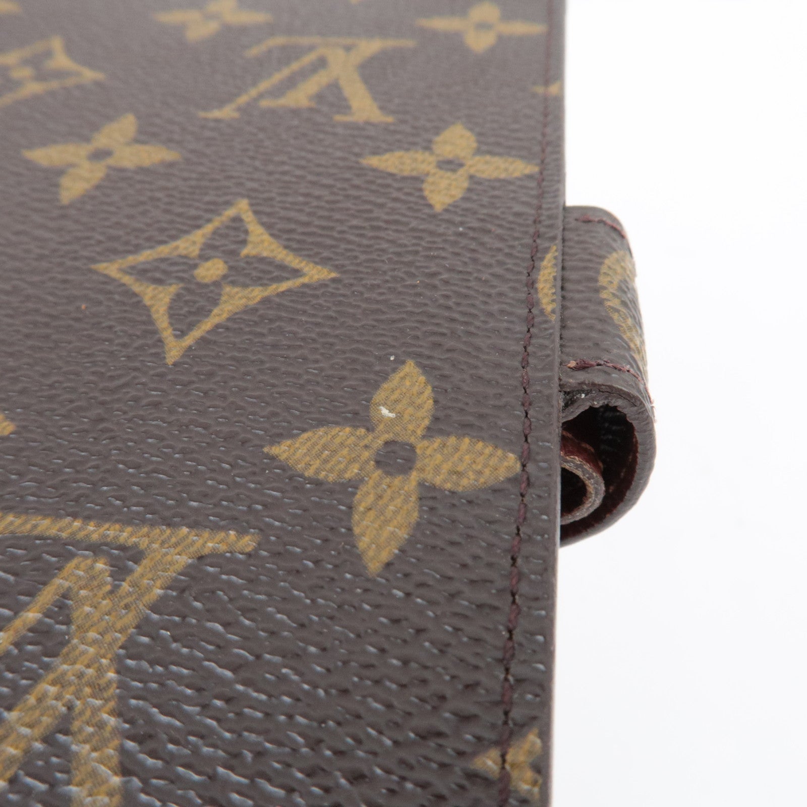Louis Vuitton Monogram Agenda MM Planner Cover R20105 SP1010